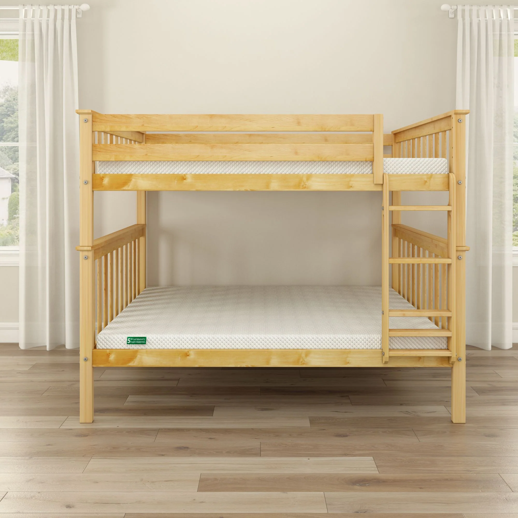 2 x 5" Memory Foam Mattress and Cover Bundle - Image 12