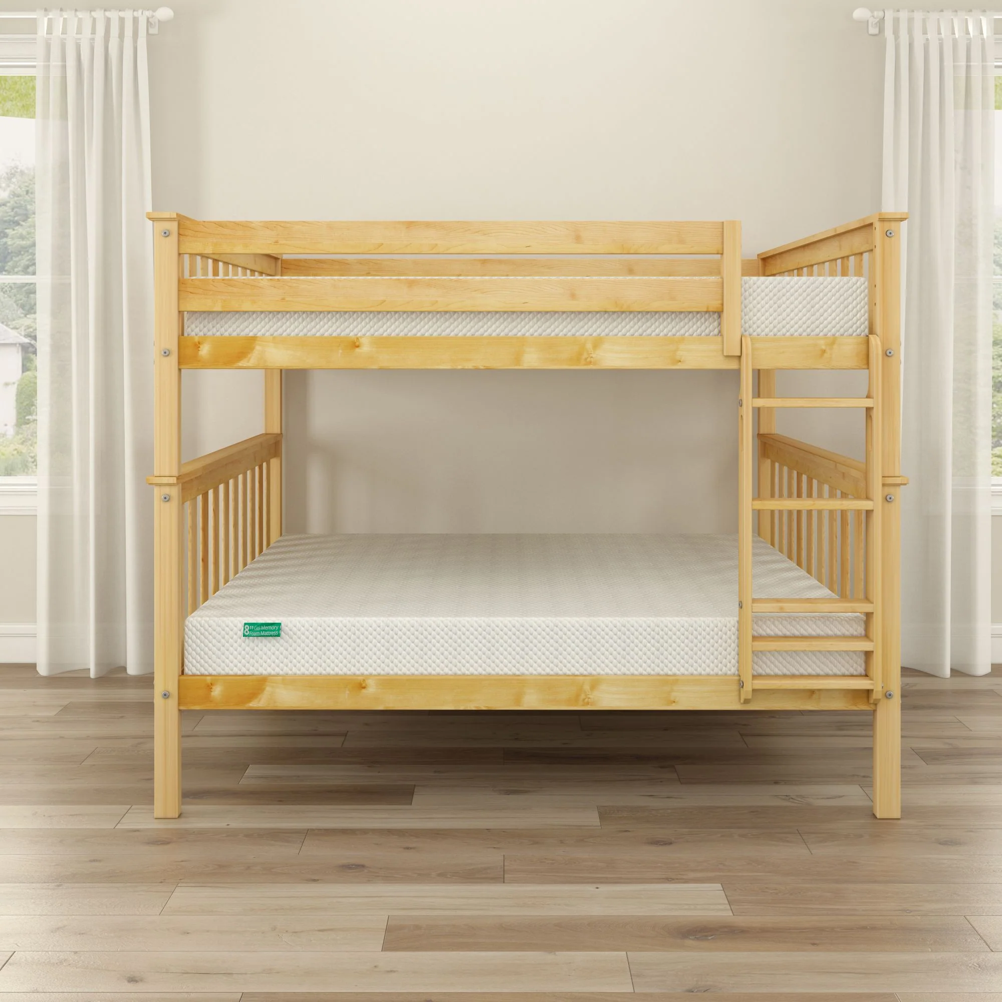 2 x 8" Memory Foam Mattress and Cover Bundle - Image 12