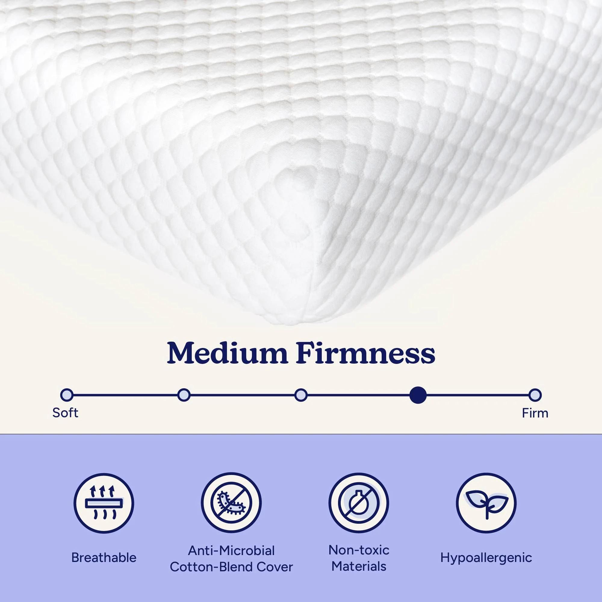 5" Memory Foam Mattress and Cover Bundle - Image 10