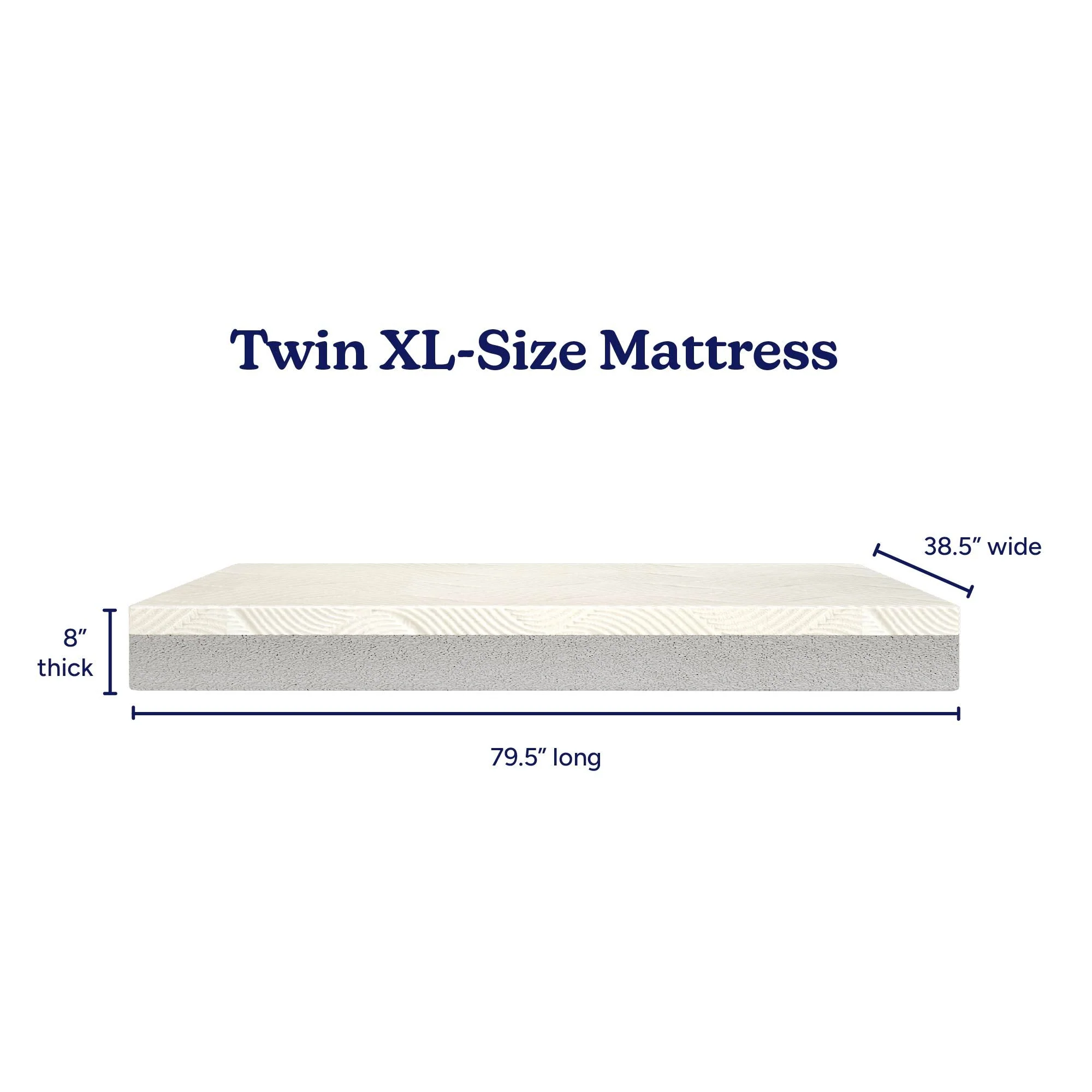 8-Inch Twin XL Cooling Comfort Mattress - Image 4