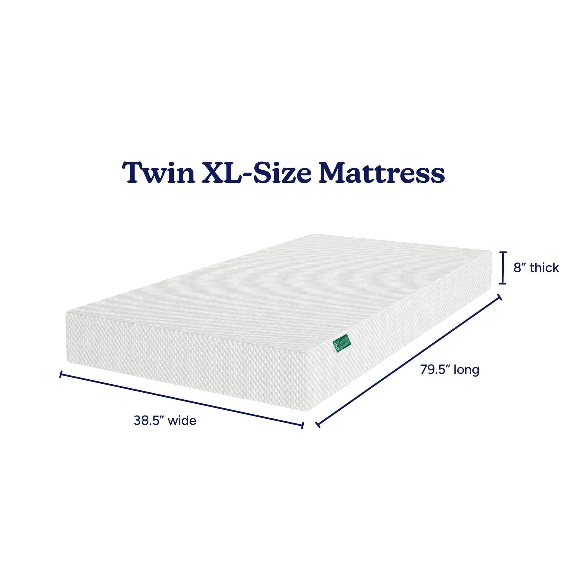 8-Inch Twin XL Memory Foam Mattress - Image 4