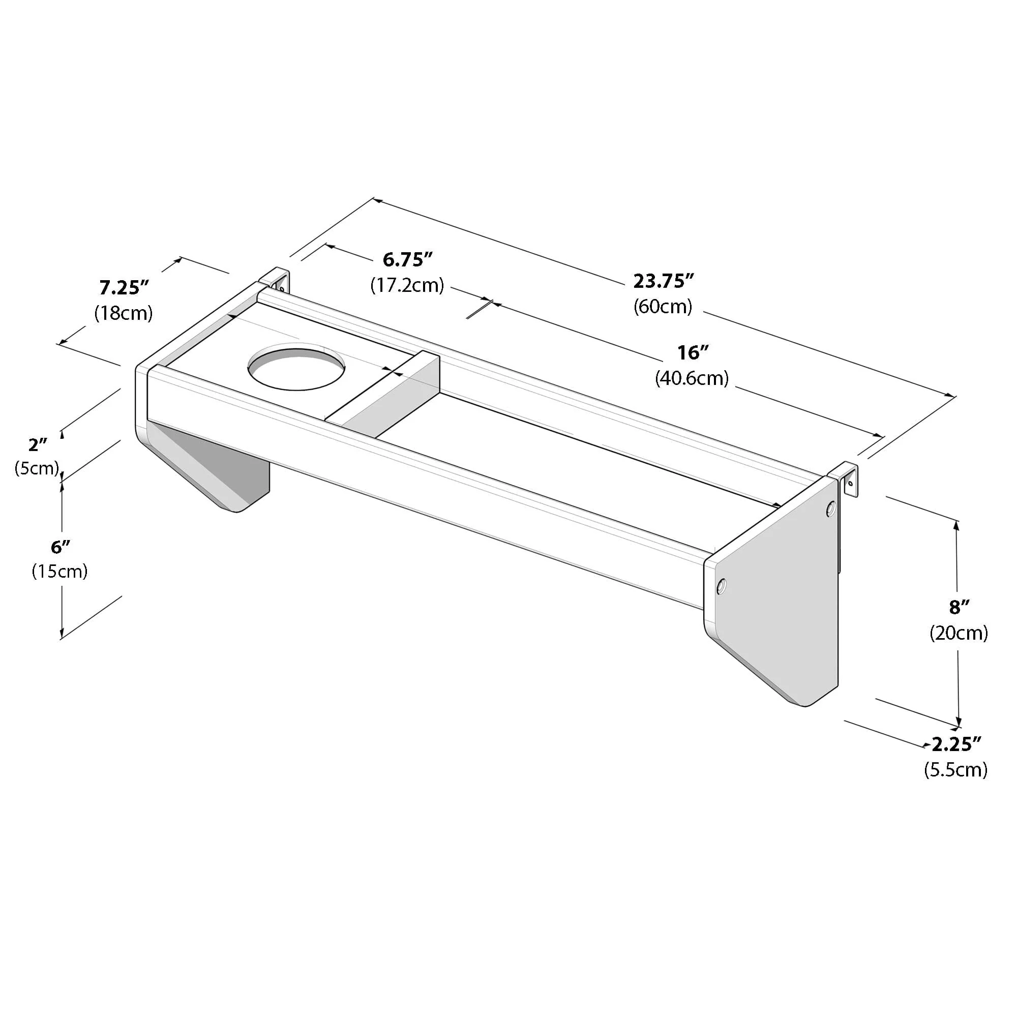 Bedside Tray with Cupholder - Image 28