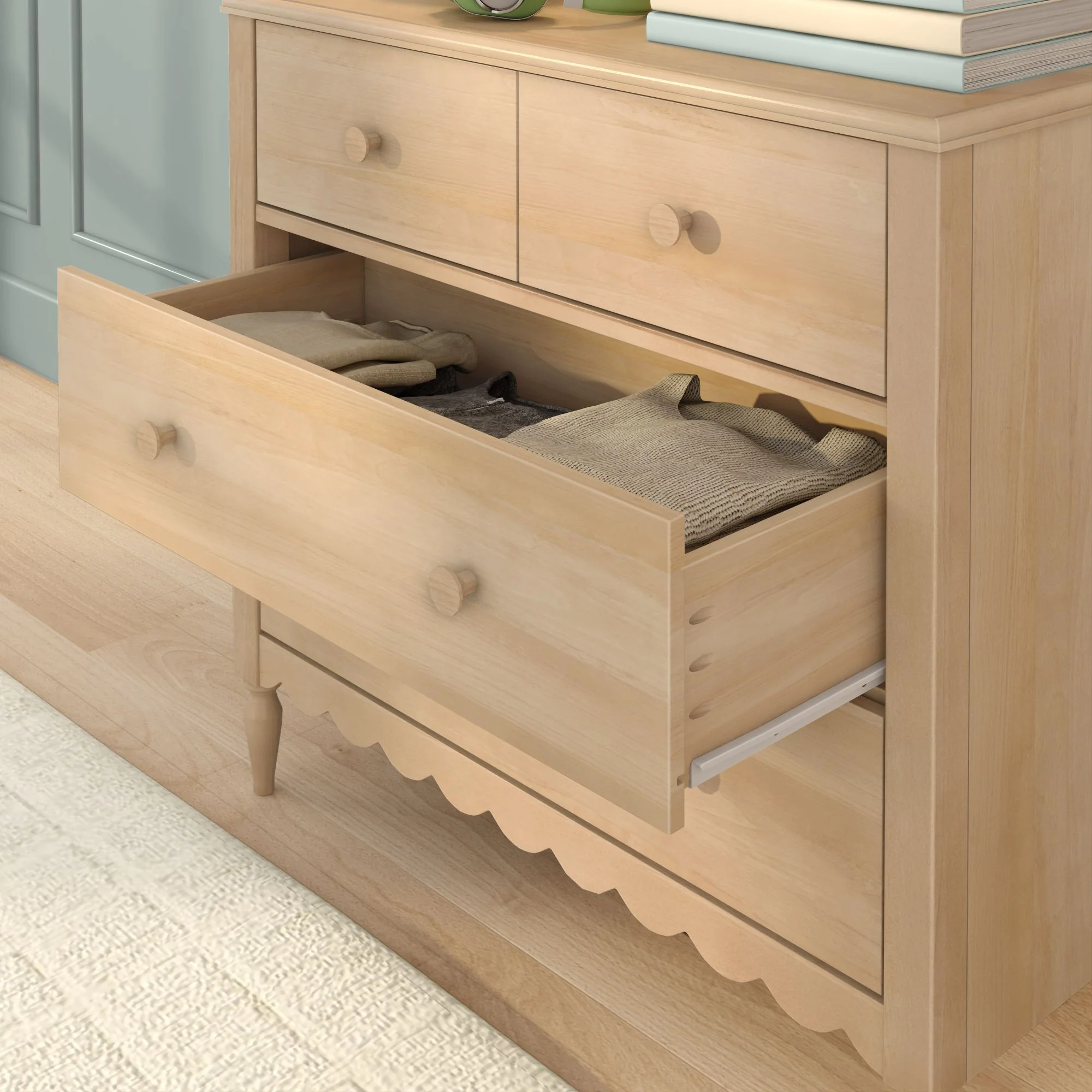 Charlotte 4-Drawer Dresser - Image 26