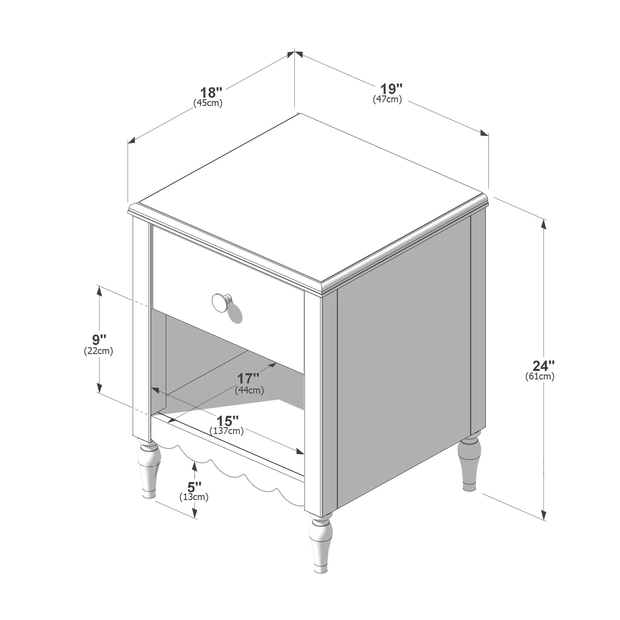 Charlotte Nightstand - Image 33