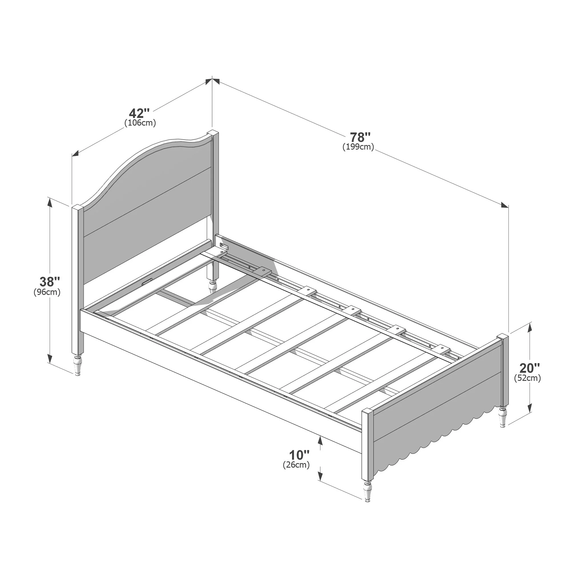 Charlotte Twin Bed - Image 33