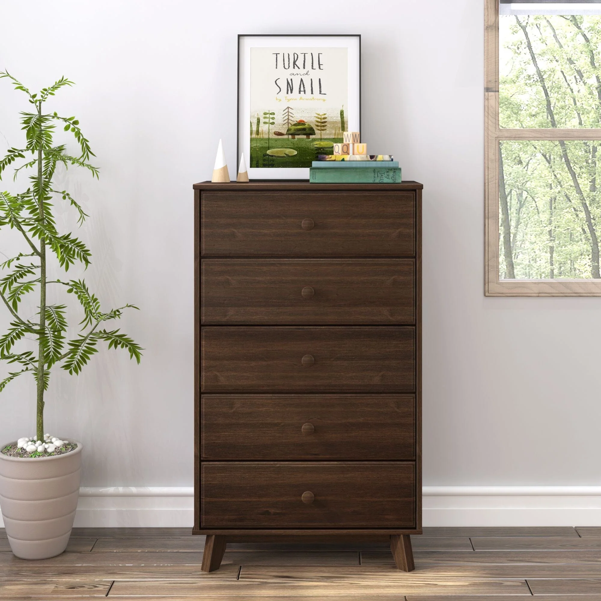 Classic 5-Drawer Dresser - Image 10