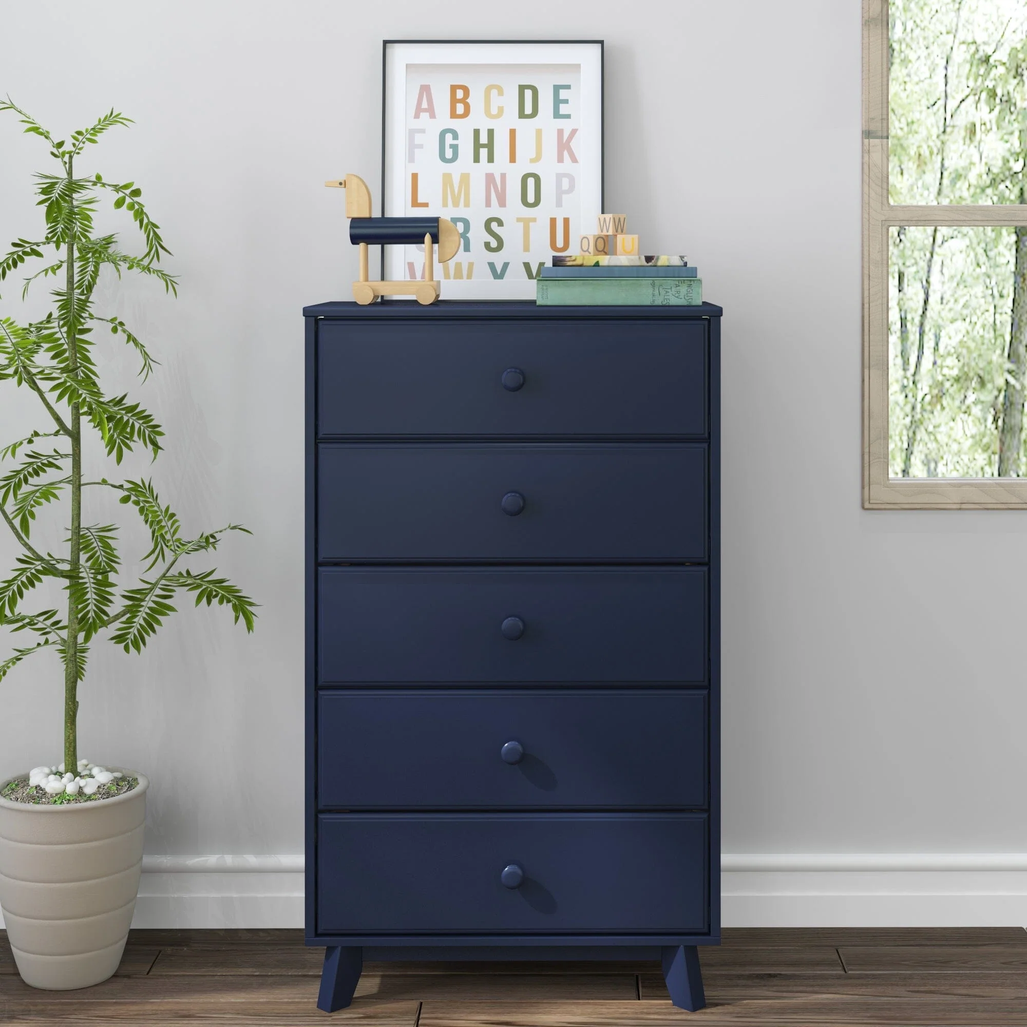 Classic 5-Drawer Dresser - Image 11