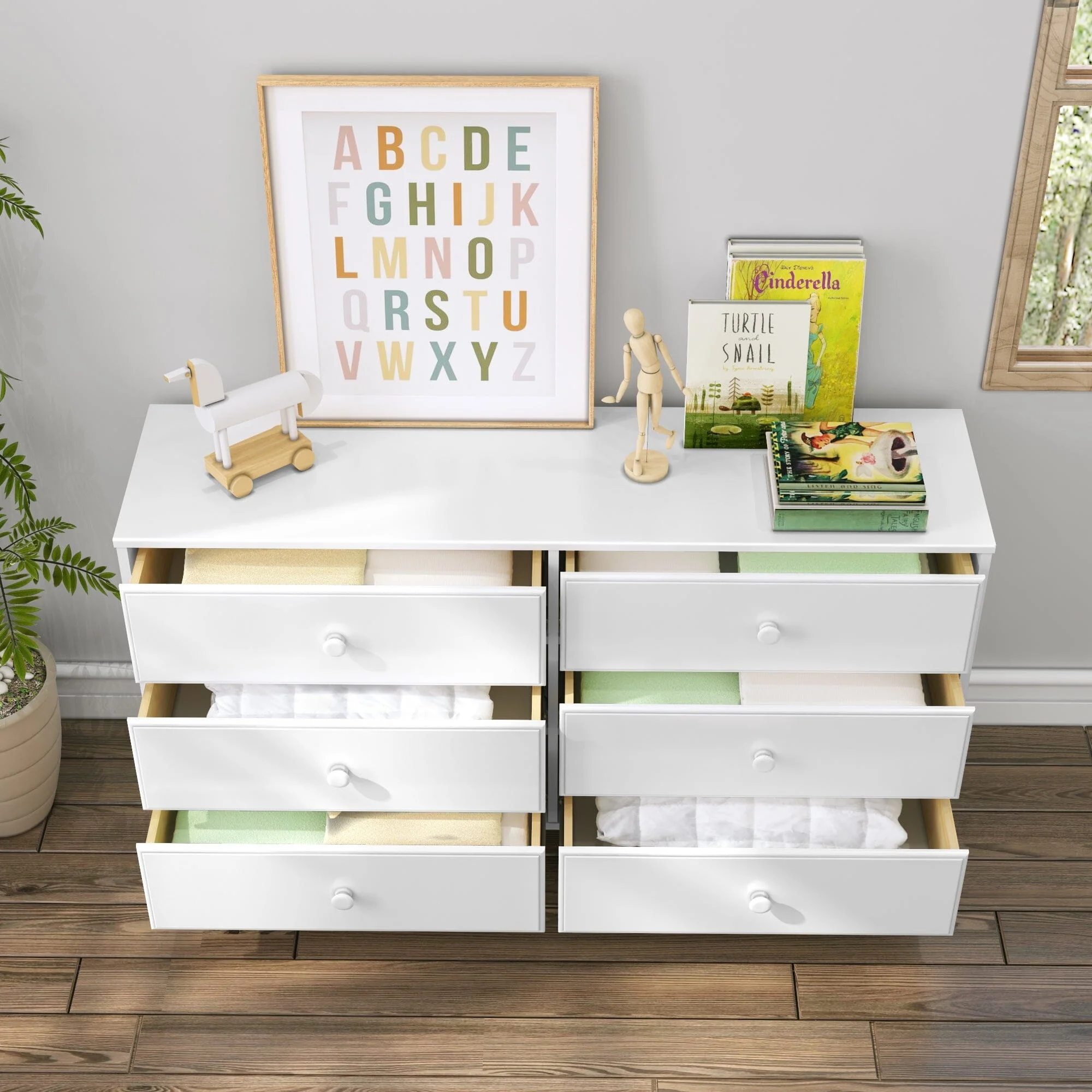 Classic 6-Drawer Dresser - Image 31
