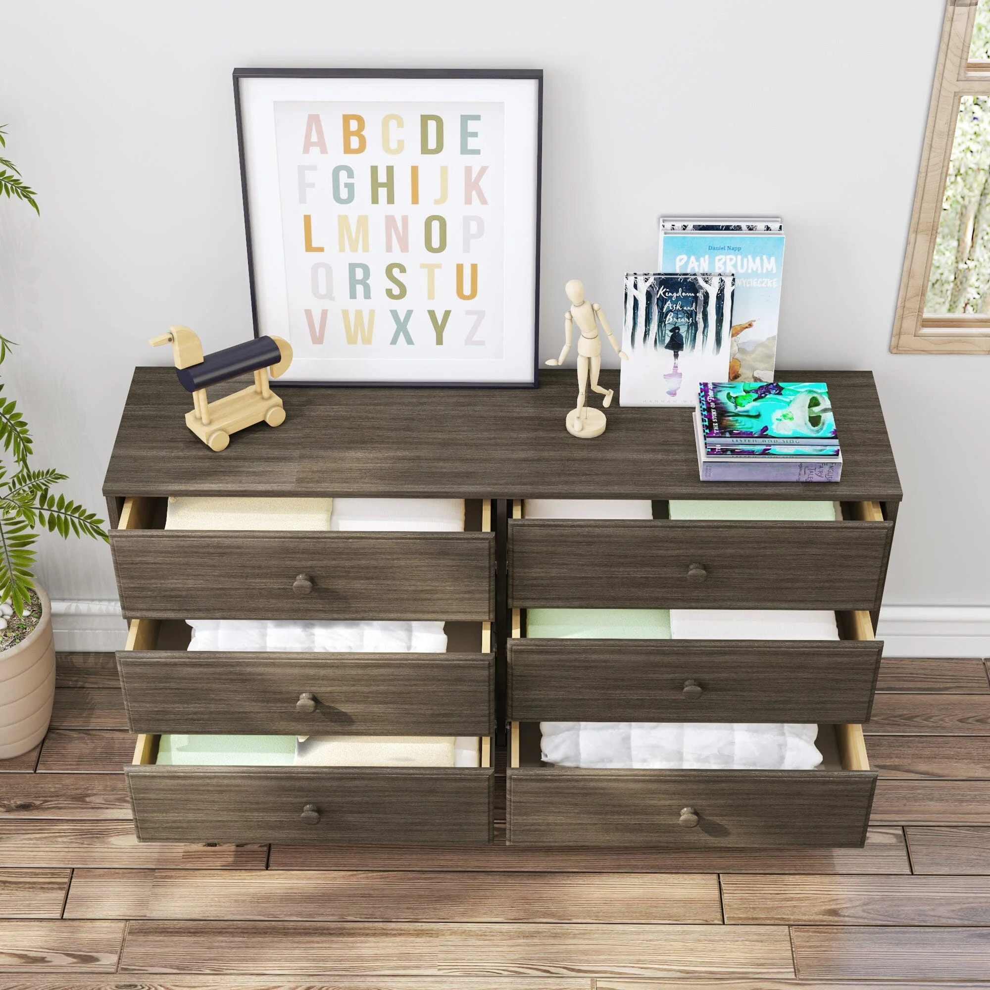 Classic 6-Drawer Dresser - Image 35