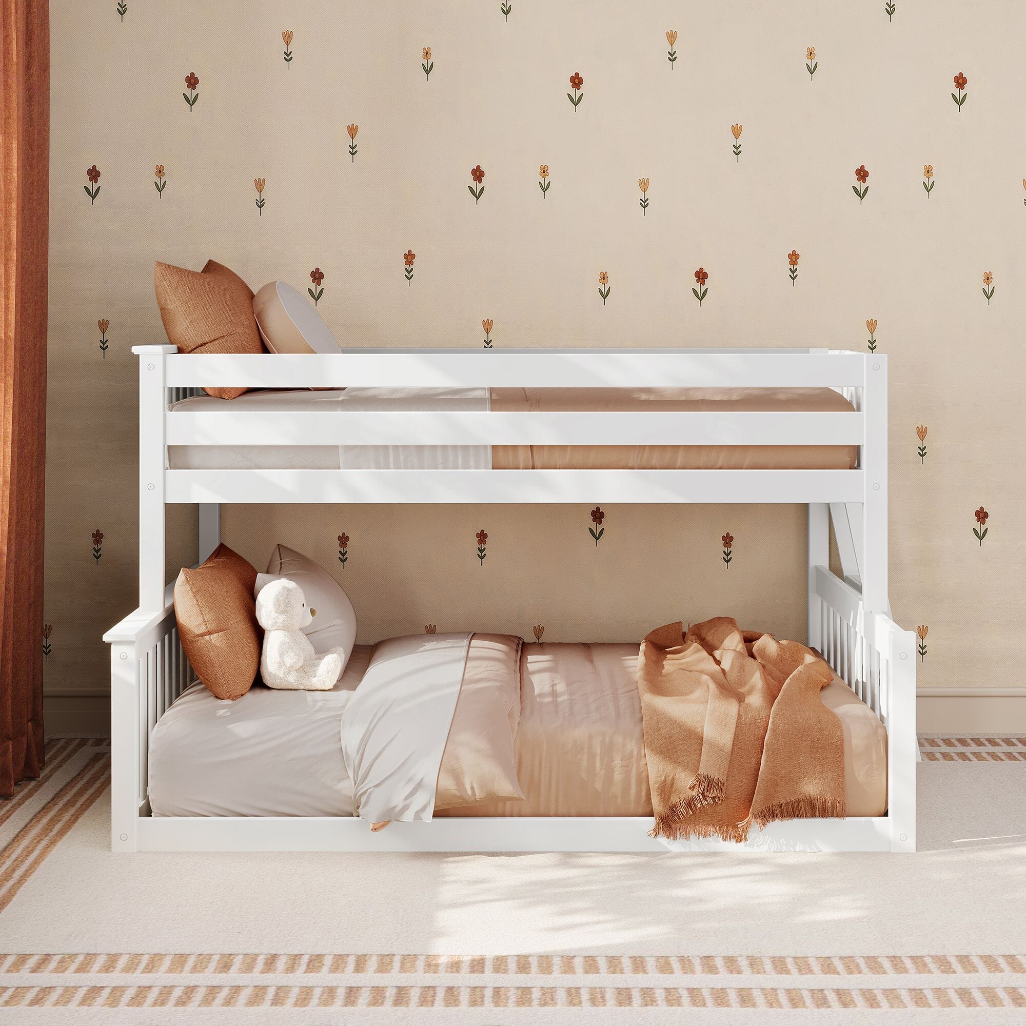 Twin Over Full Low Bunk Bed - Image 4