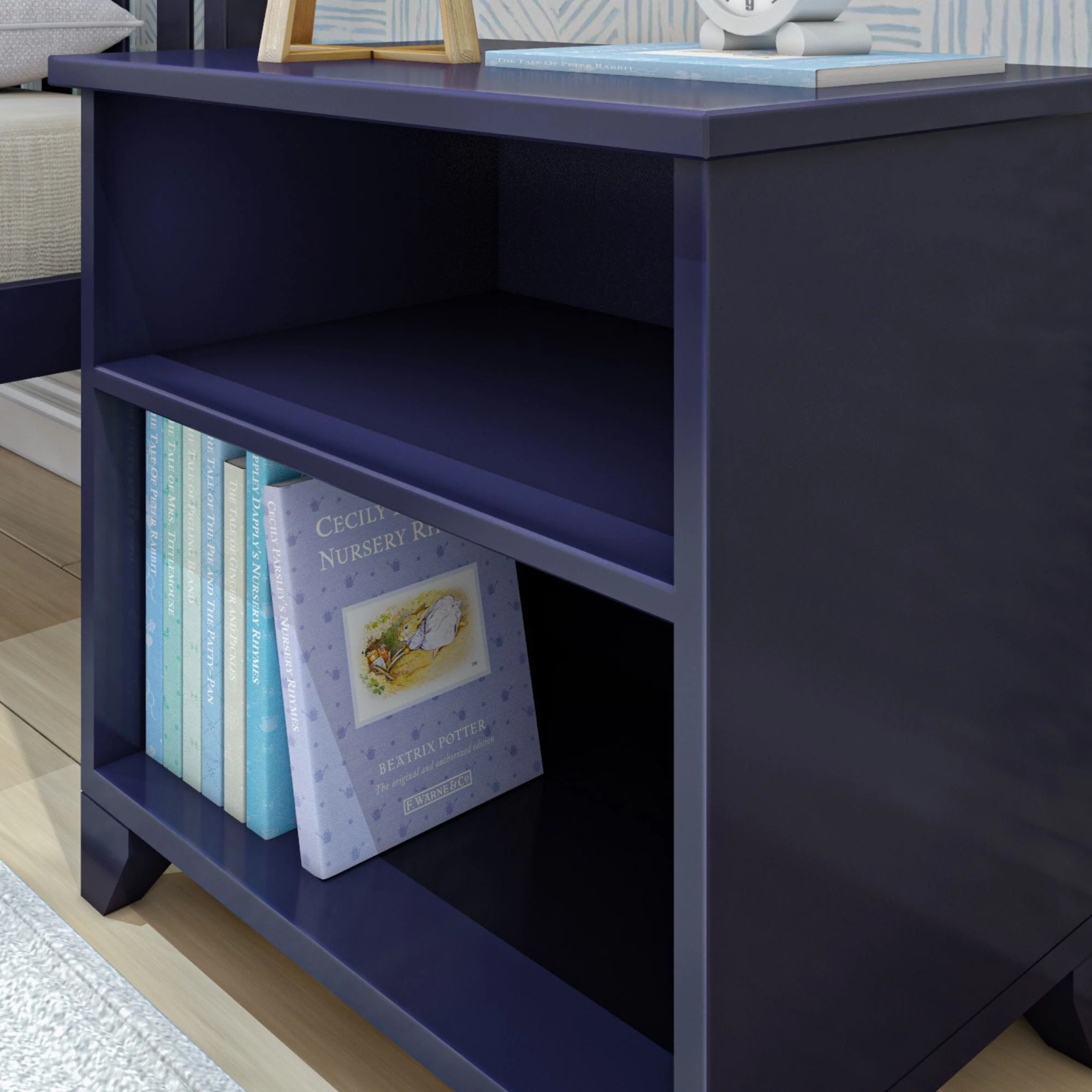 Classic Nightstand with Shelves - Image 19