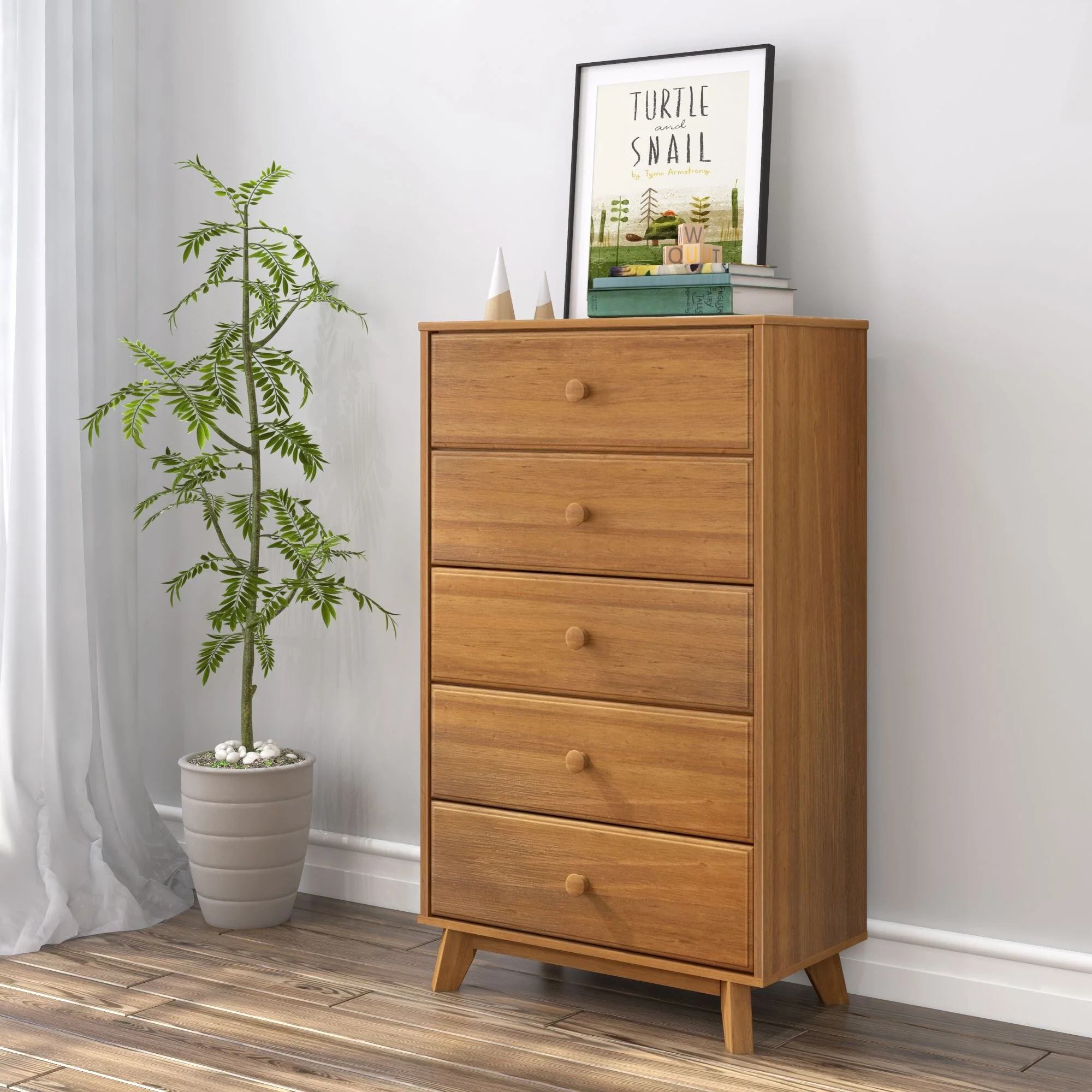 Classic 5-Drawer Dresser - Image 3