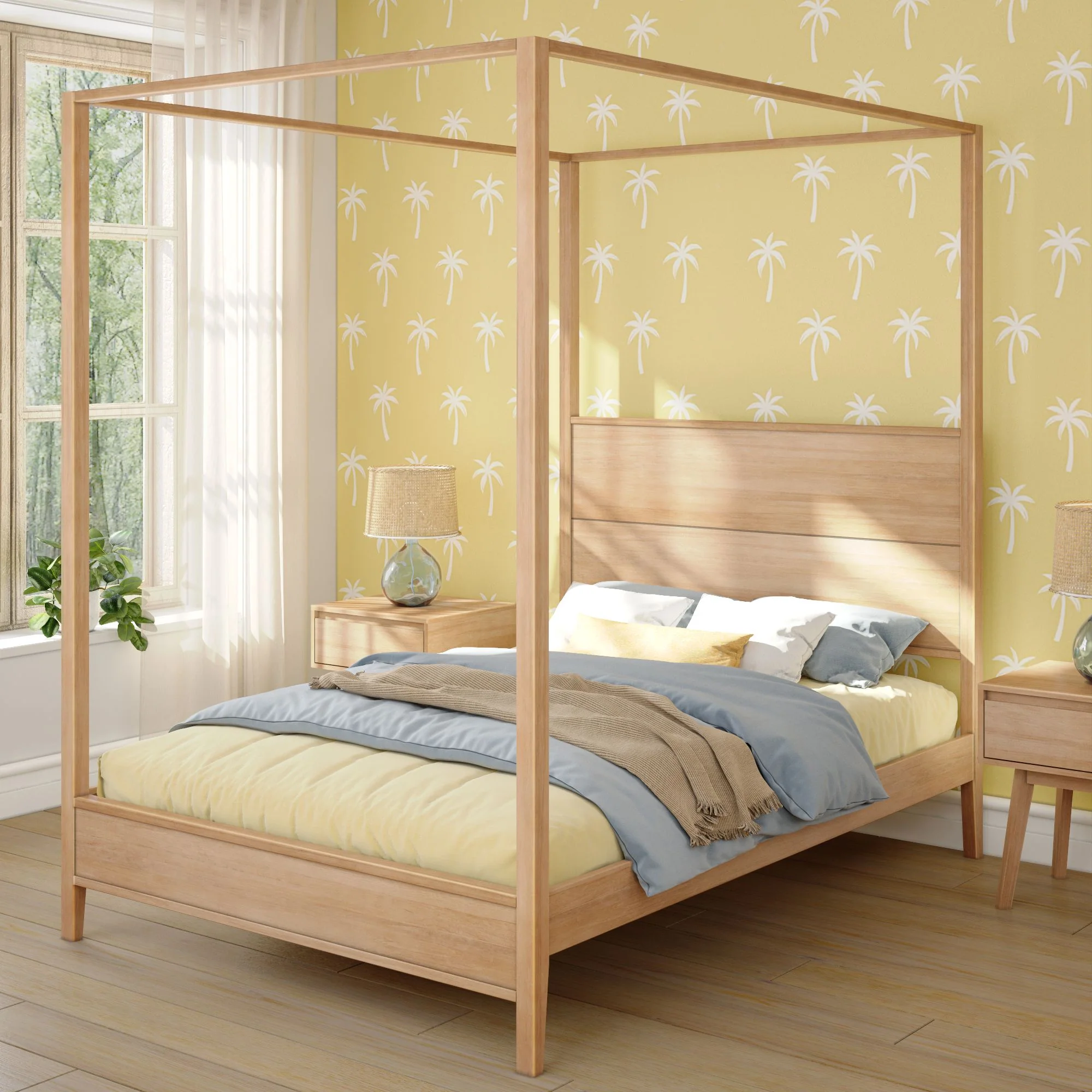 Dylan Full Canopy Bed - Image 3