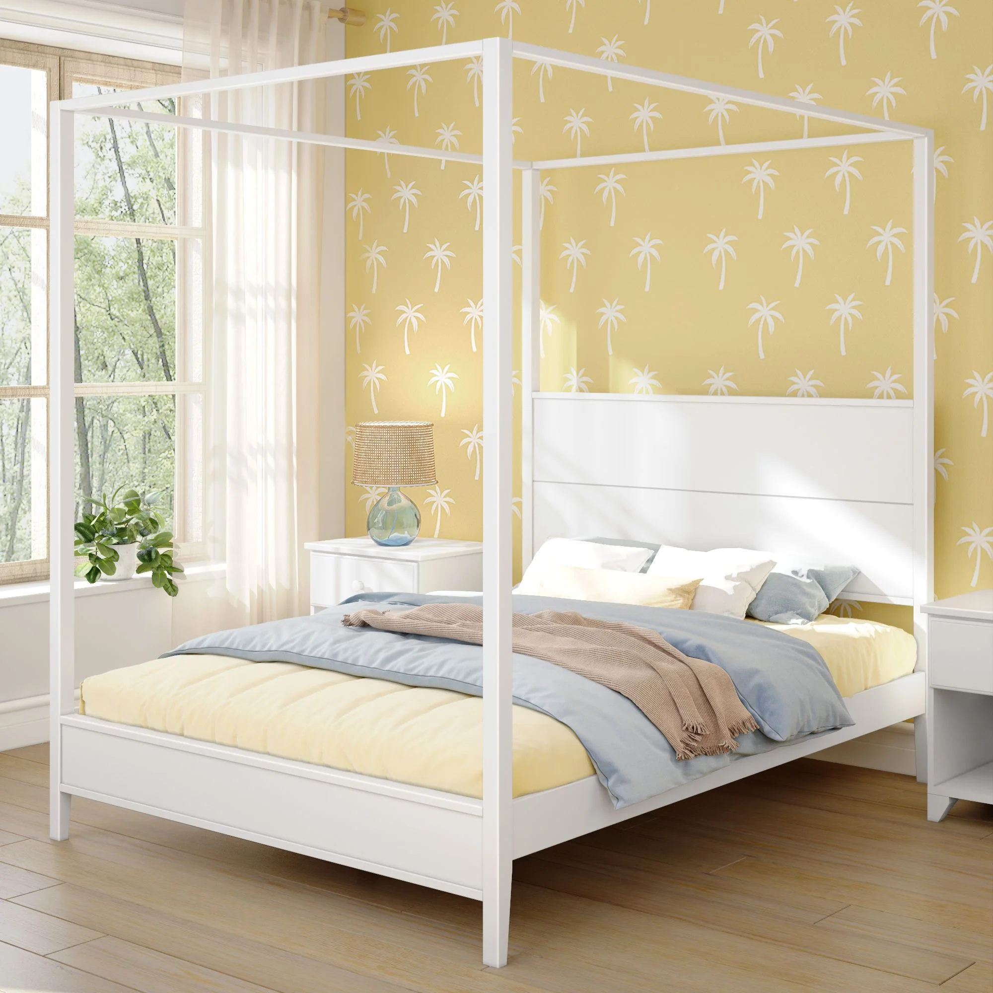 Dylan Queen Canopy Bed - Image 3