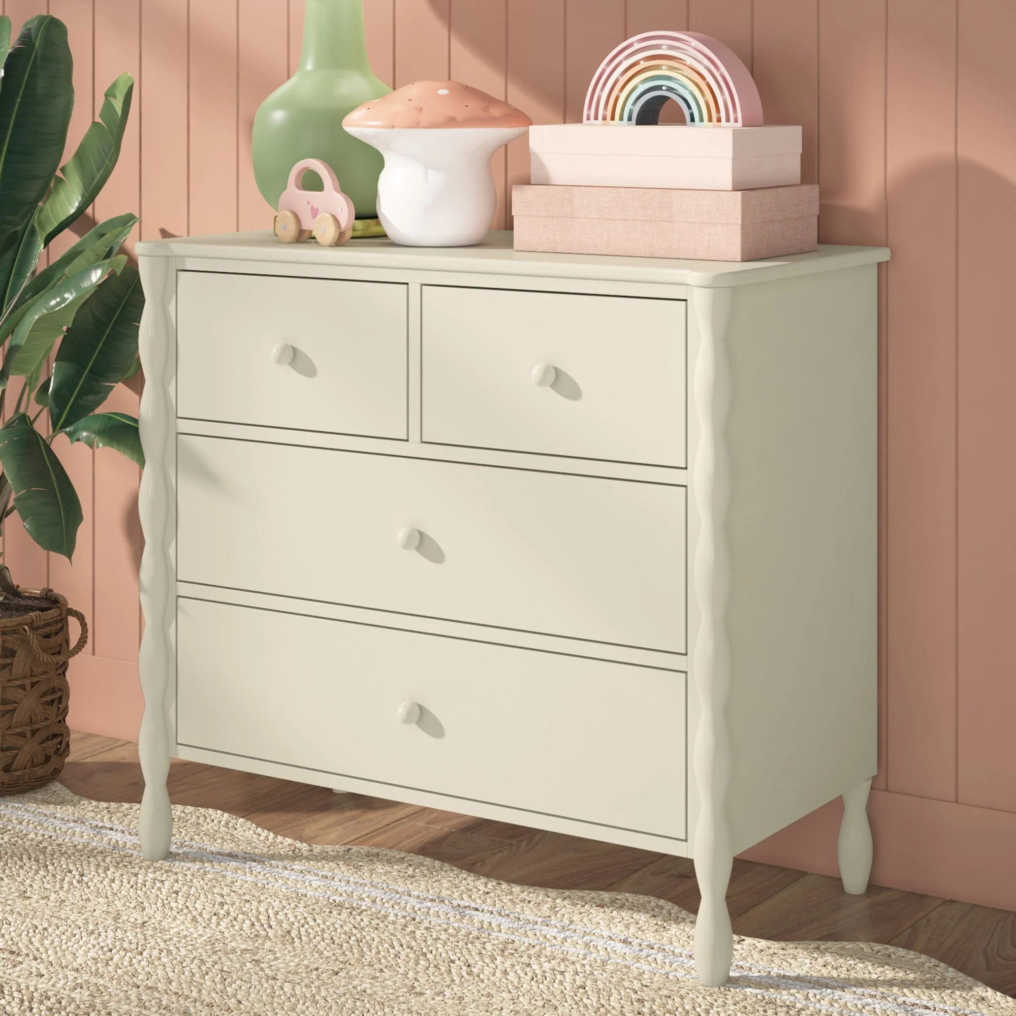 Jenny 4-Drawer Dresser - Image 4
