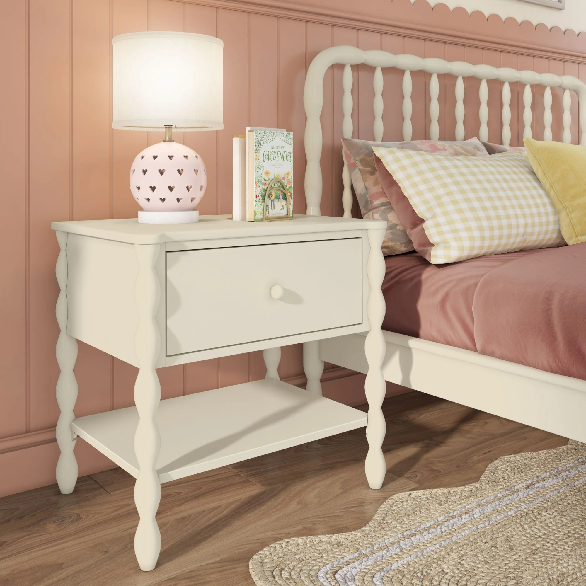 Jenny Nightstand With Shelf - Image 4