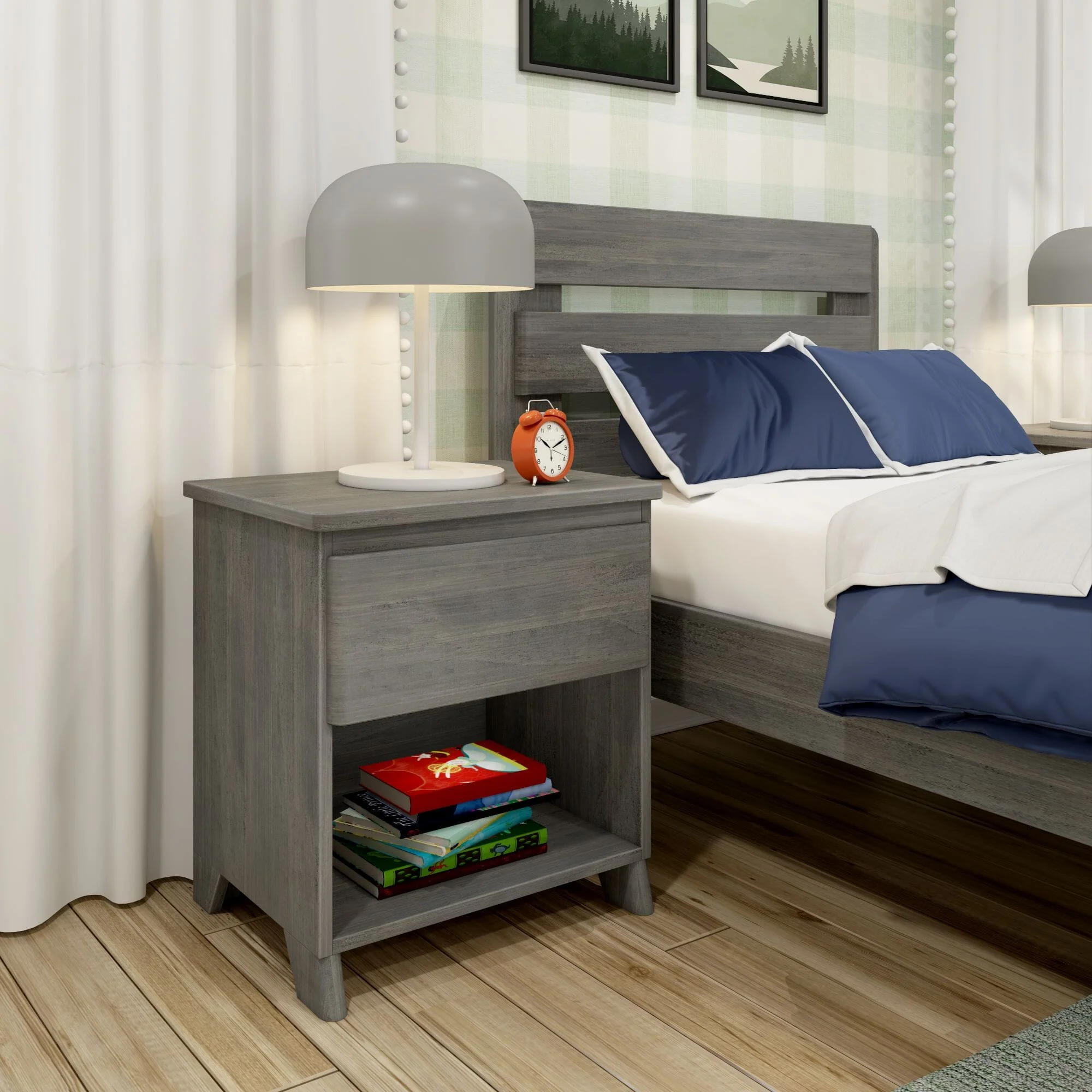 Modern Farmhouse Nightstand - Image 3