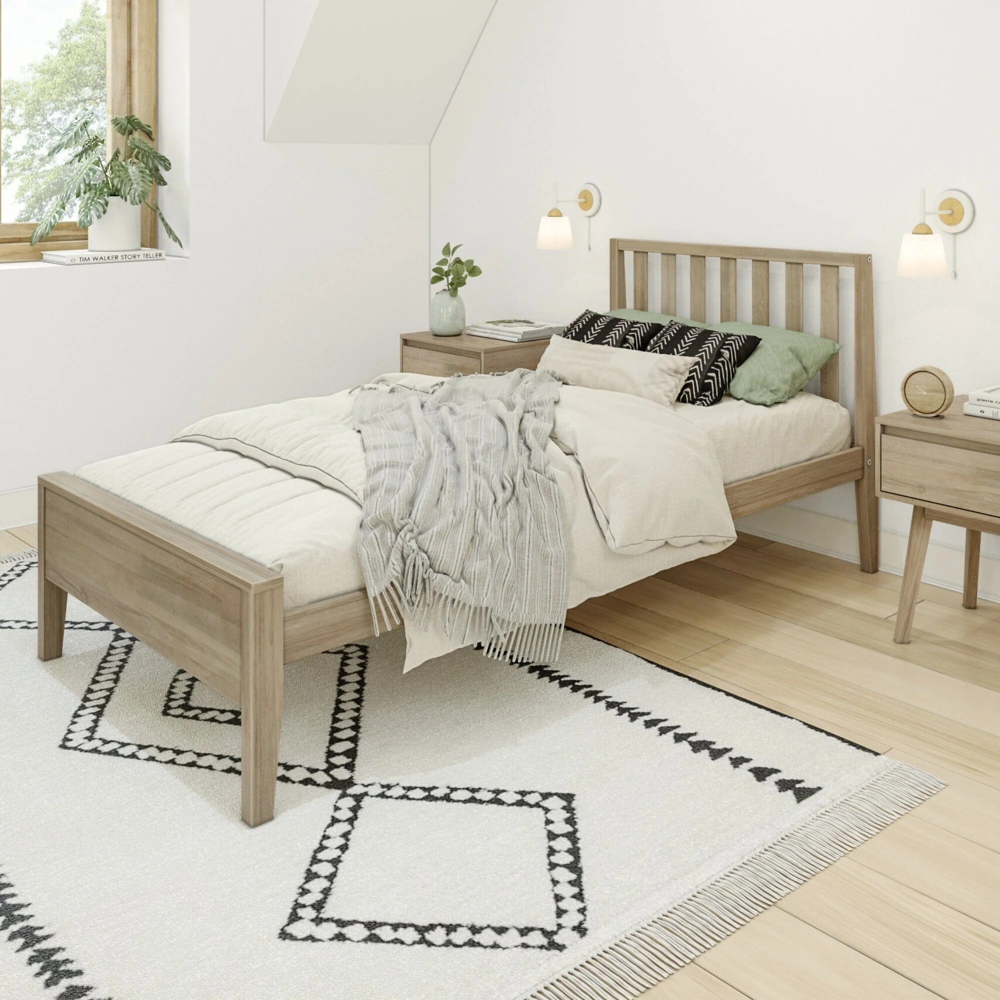 Scandinavian Twin Bed - Image 3