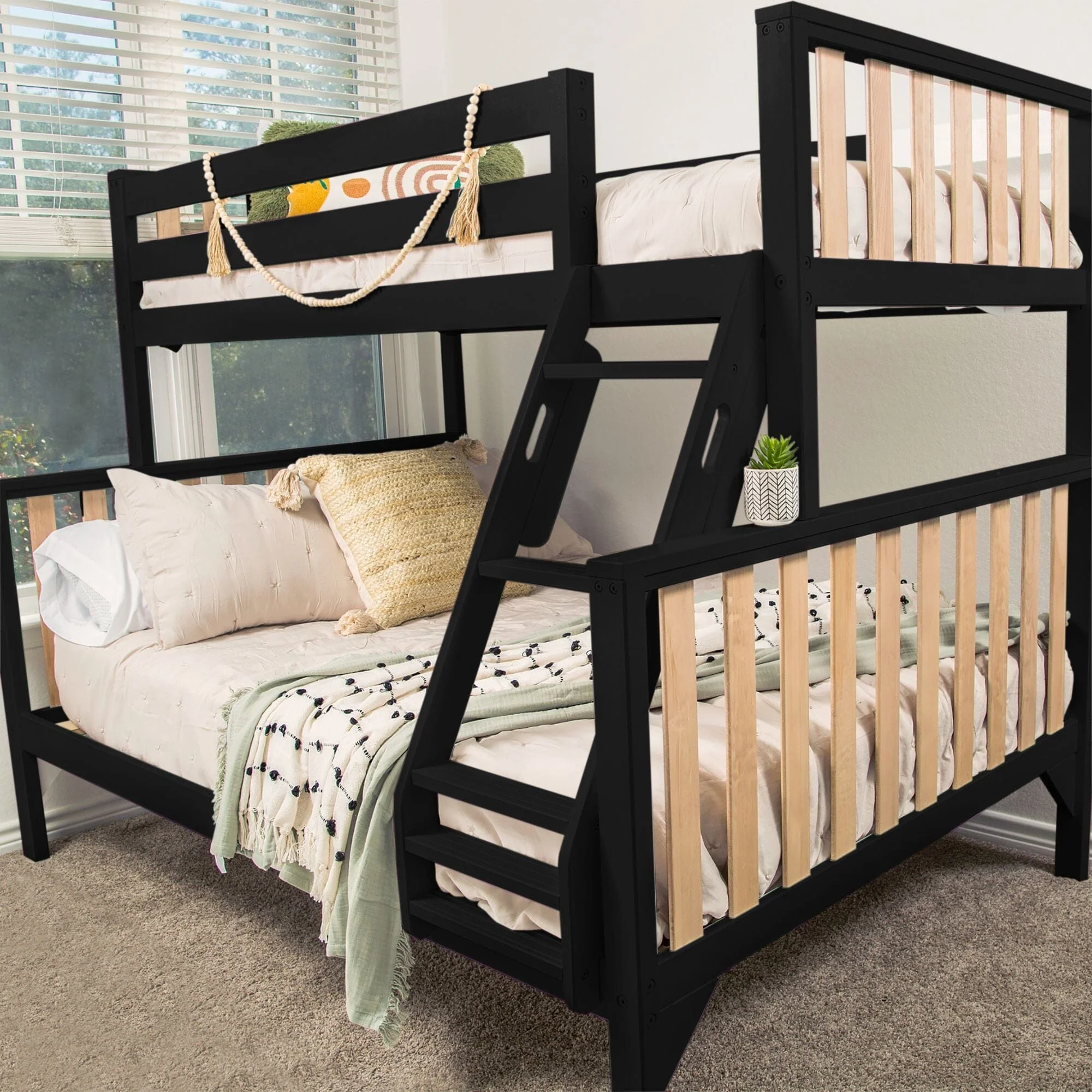 Scandinavian Twin Over Full Bunk Bed - Image 4