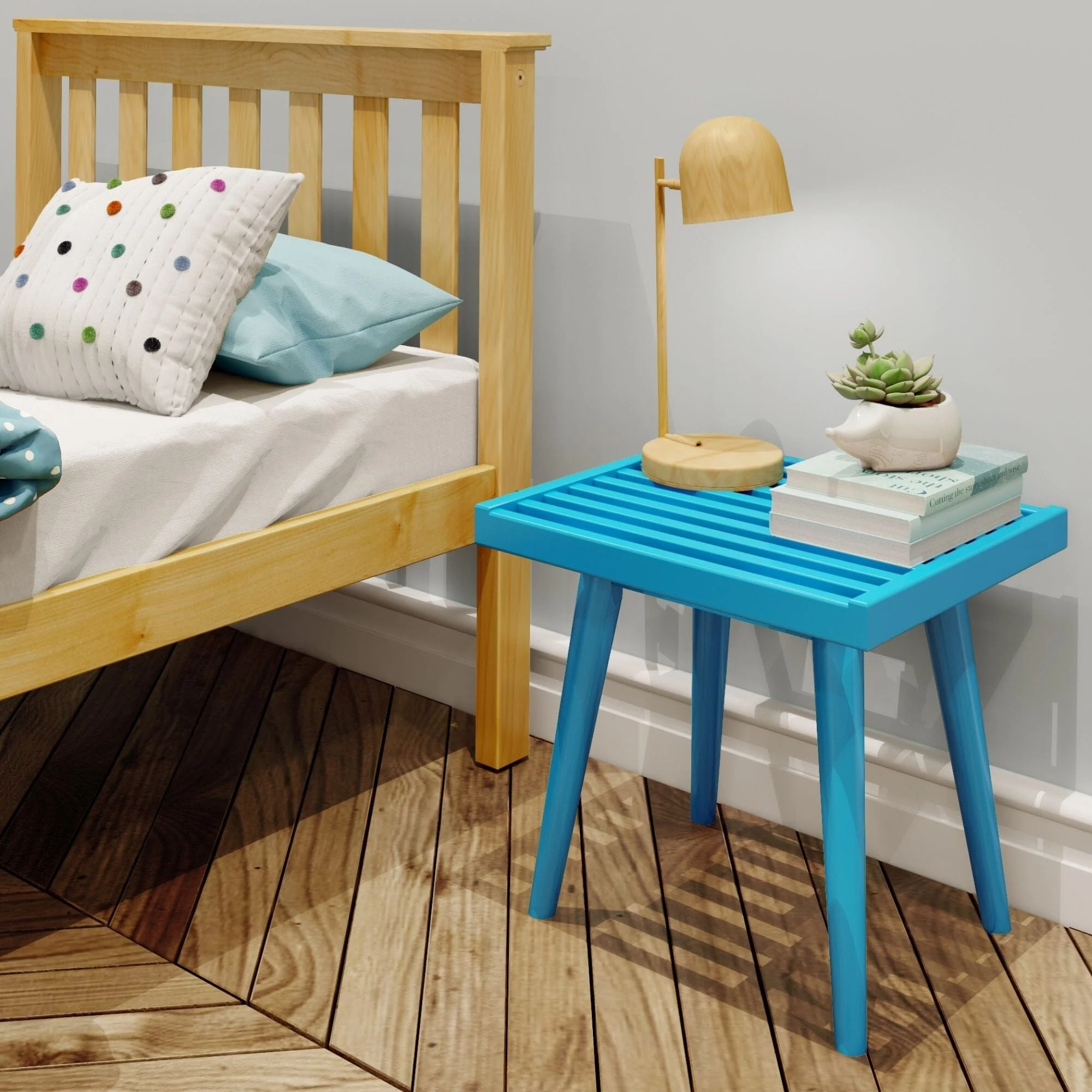 Solid Wood Small Bench - Image 3