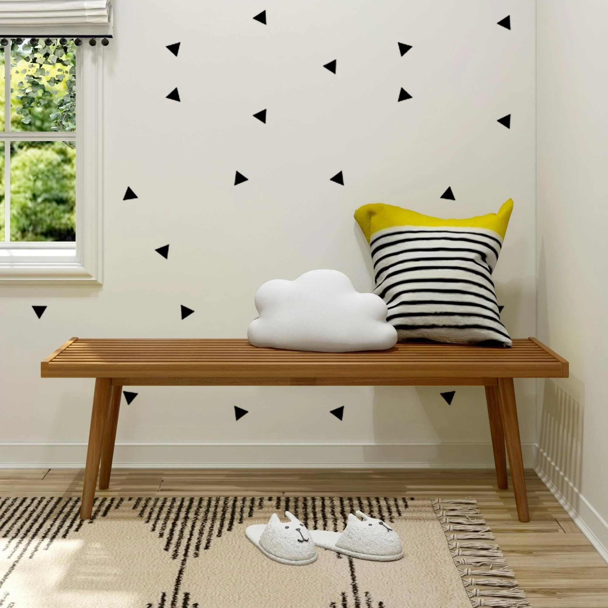 Solid Wood Large Bench - Image 5