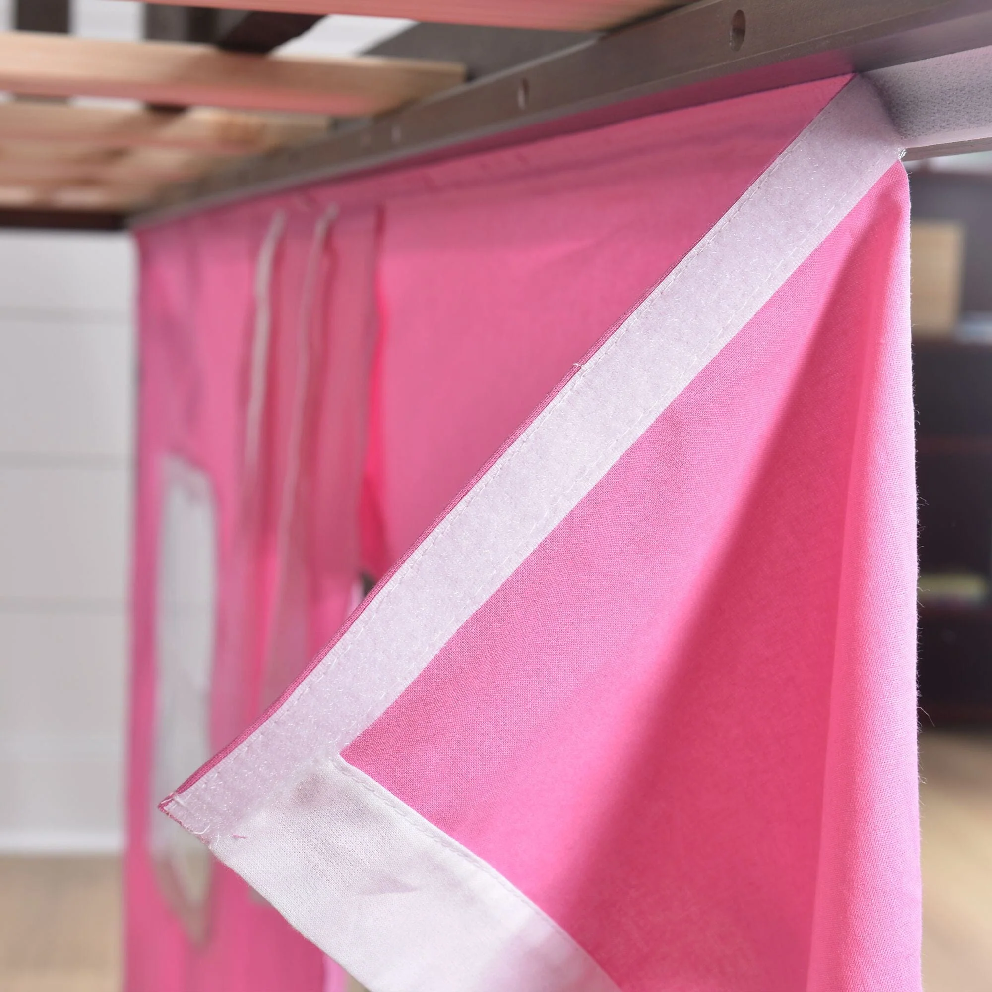 Cotton Underbed Curtain with Fancy Windows - Image 13