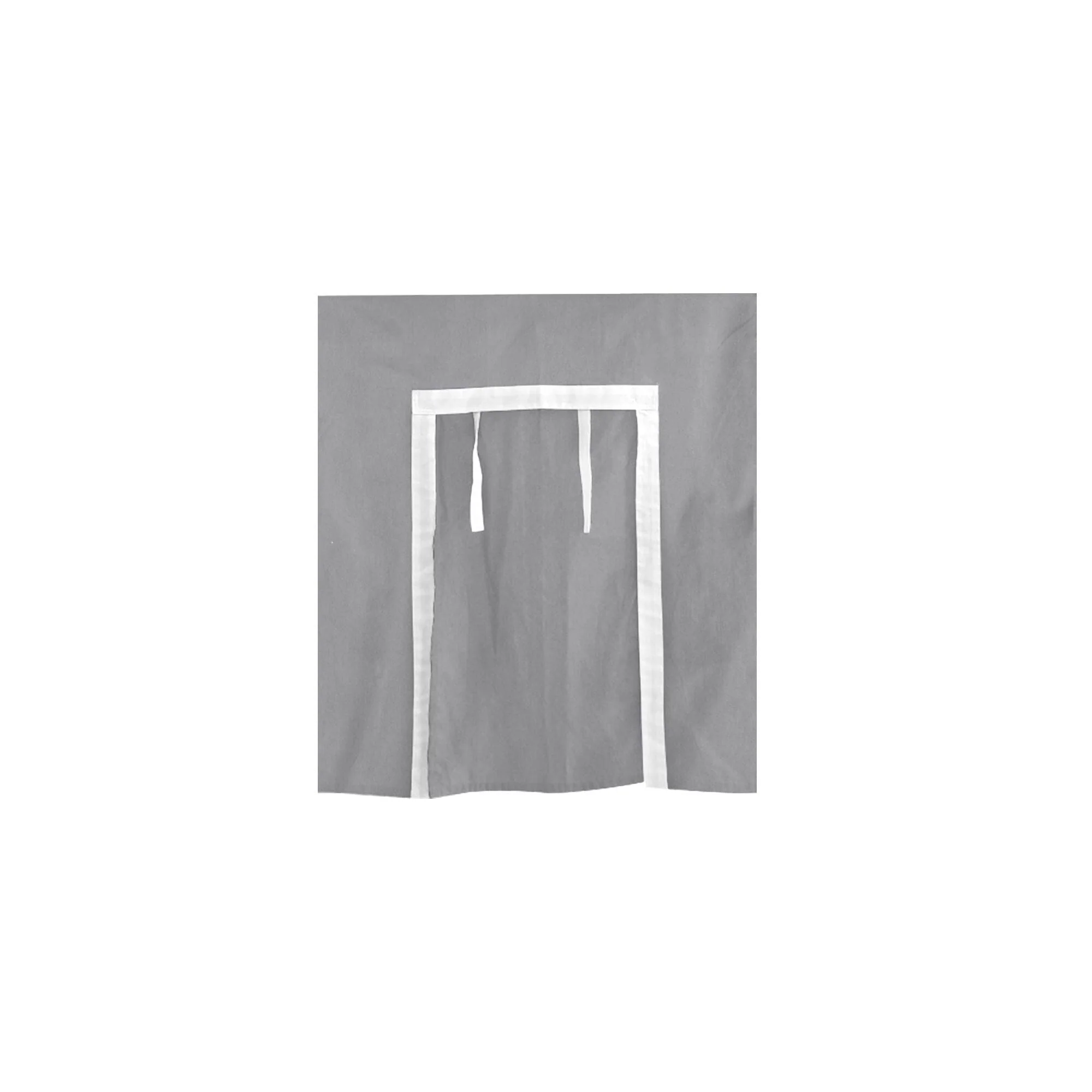 Cotton Underbed Curtain with Square Windows - Image 9