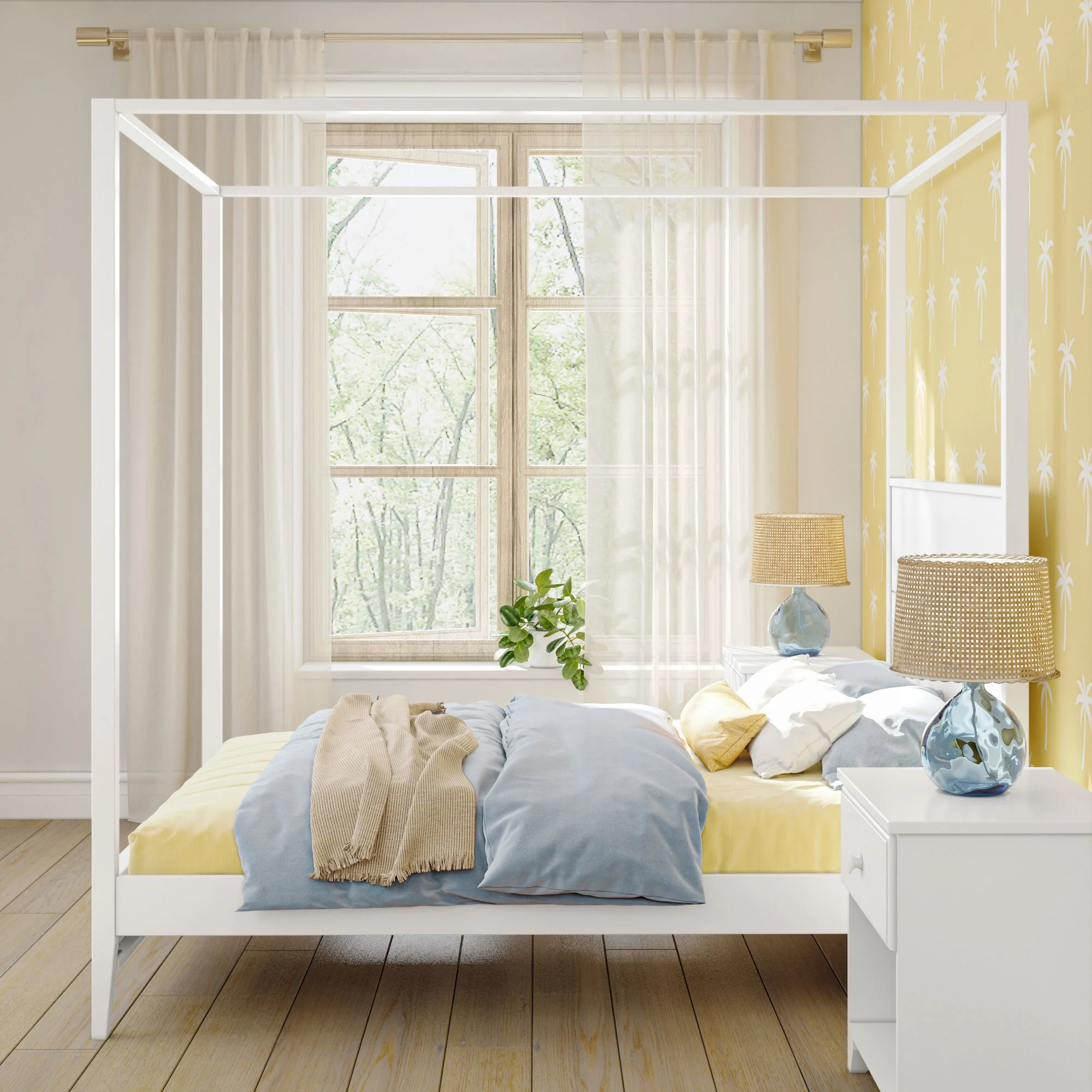 Dylan Full Canopy Bed - Image 22