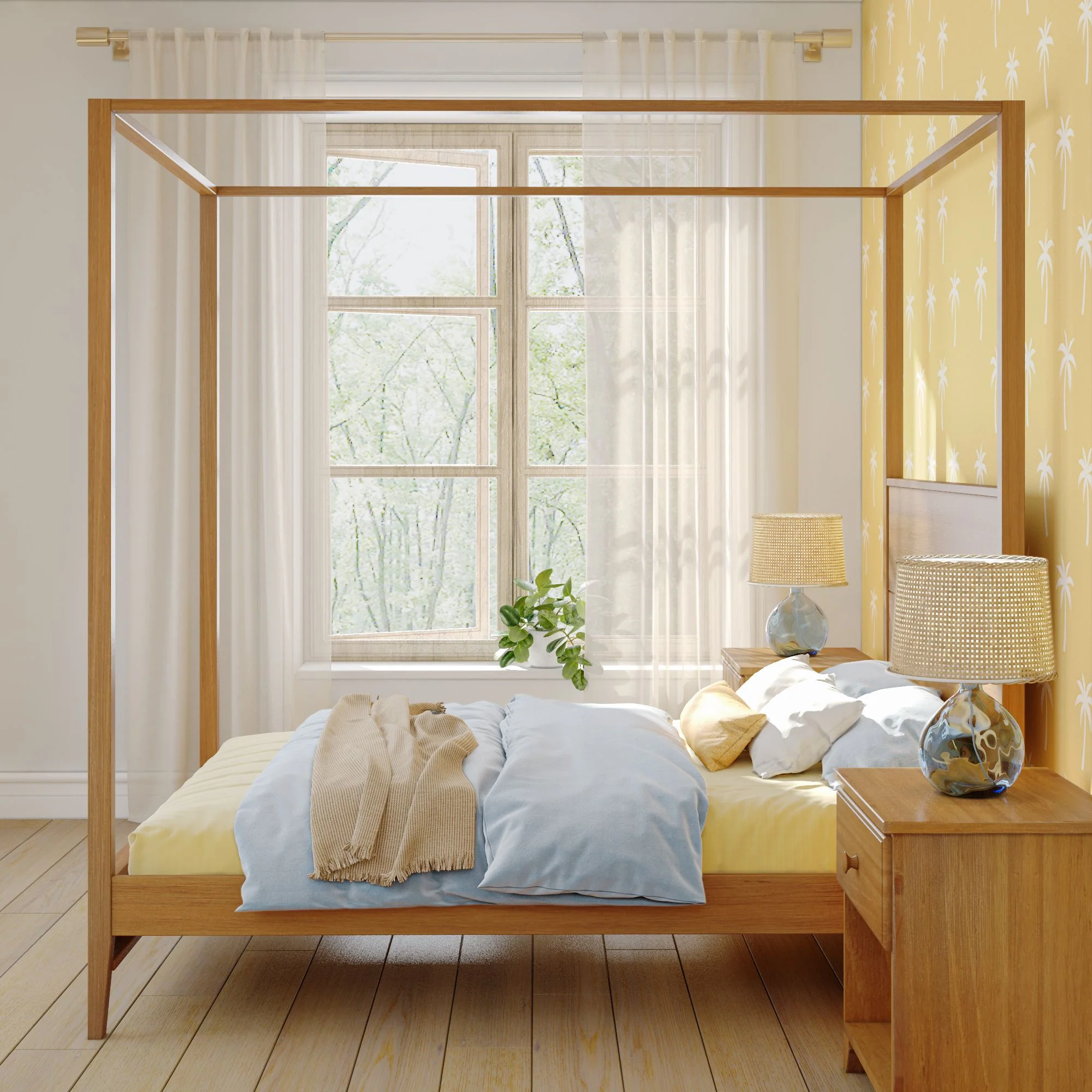 Dylan Full Canopy Bed - Image 23
