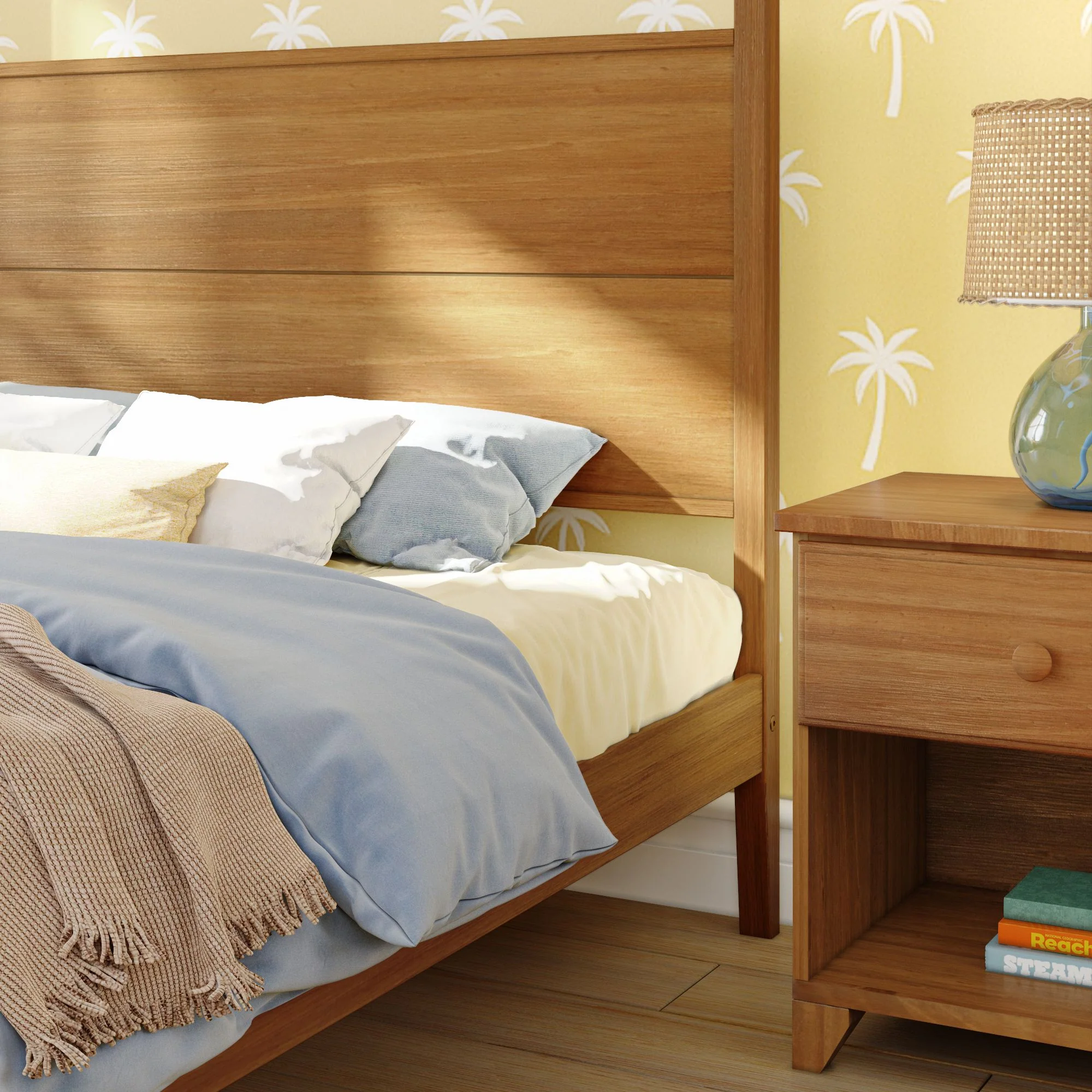 Dylan Queen Canopy Bed - Image 13