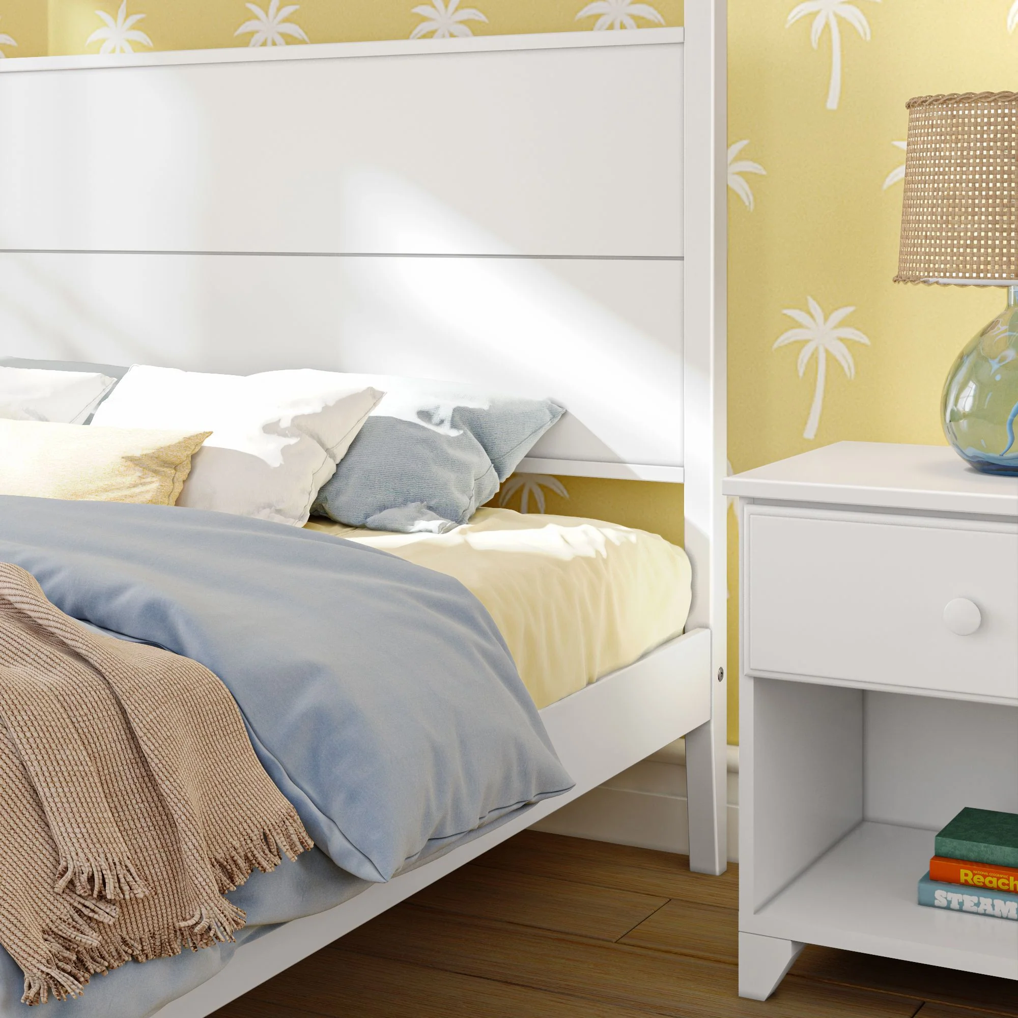 Dylan Queen Canopy Bed - Image 15
