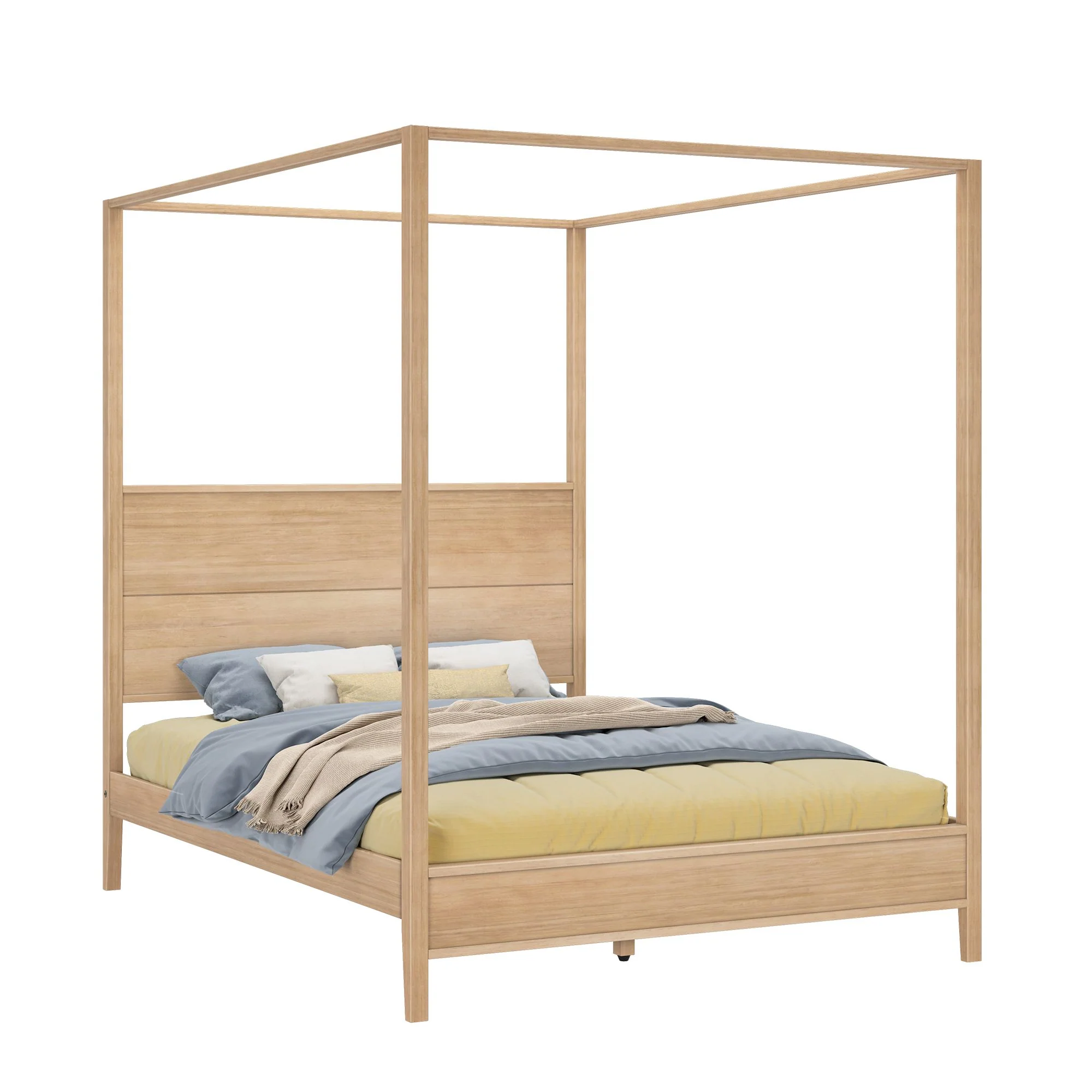 Dylan Queen Canopy Bed - Image 8