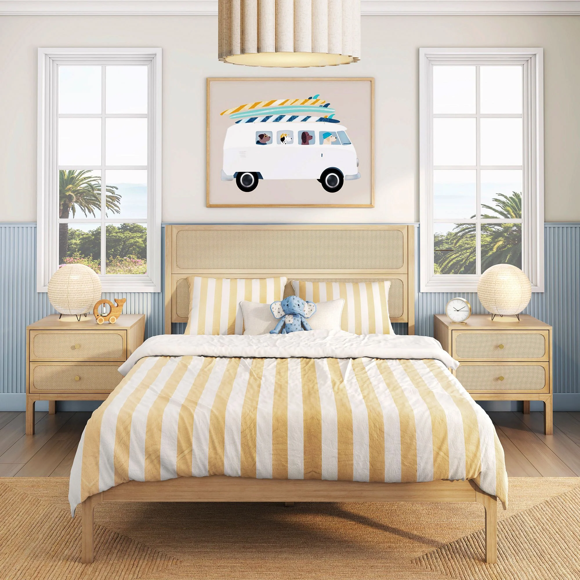 Ellis 2-Drawer Nightstand - Image 13