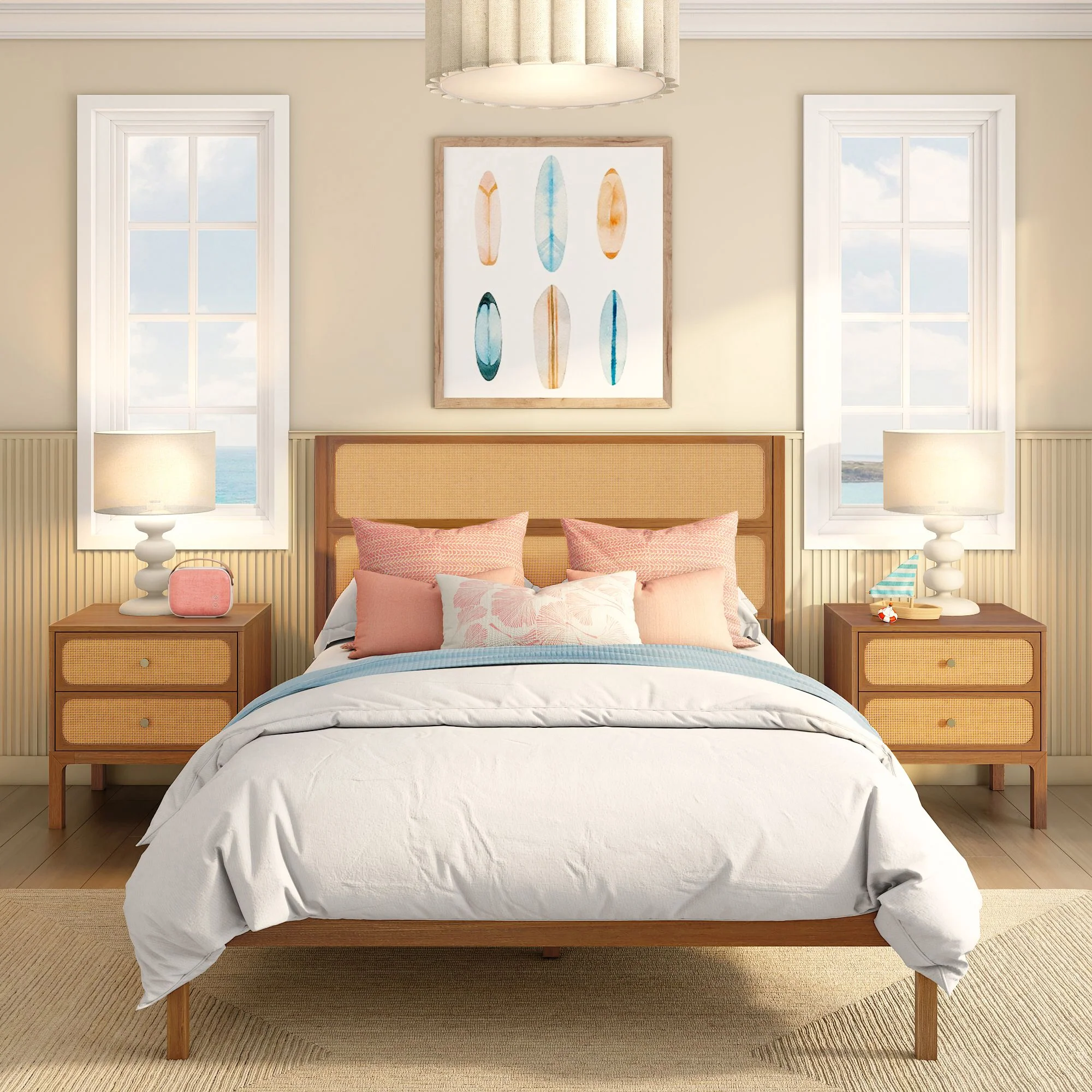 Ellis 2-Drawer Nightstand - Image 14