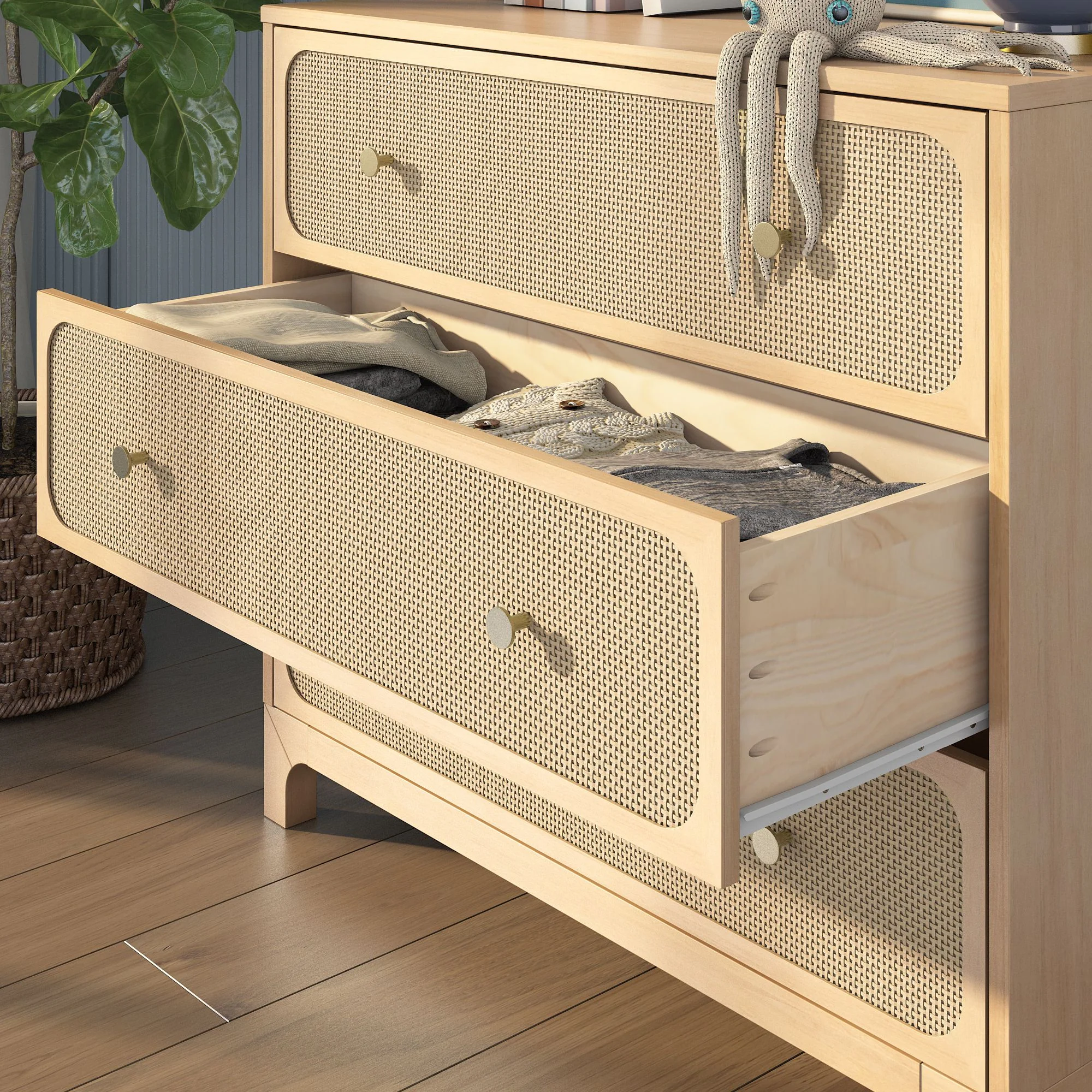 Ellis 3-Drawer Dresser - Image 12