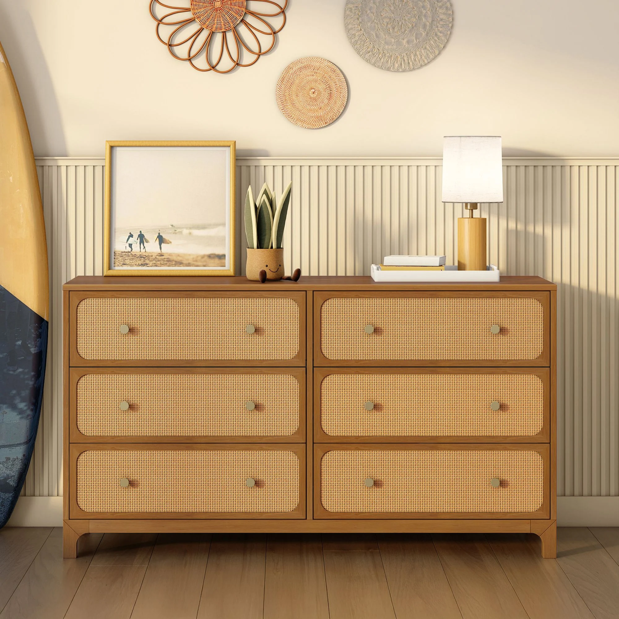 Ellis 6-Drawer Dresser - Image 3