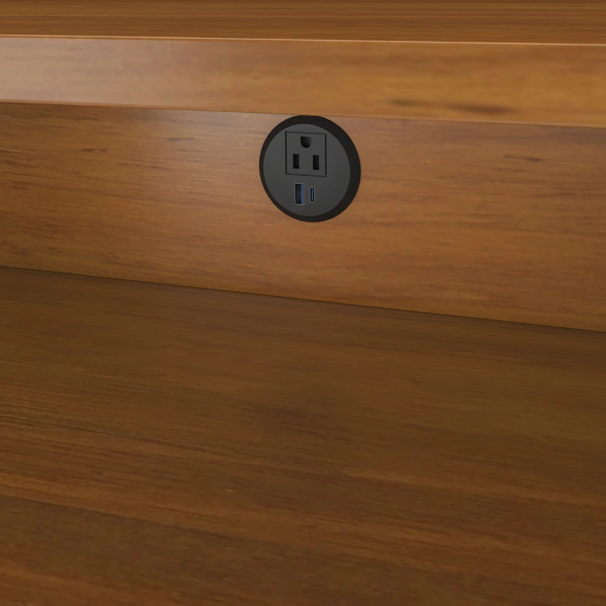 Ellis Nightstand With Charging Station - Image 18