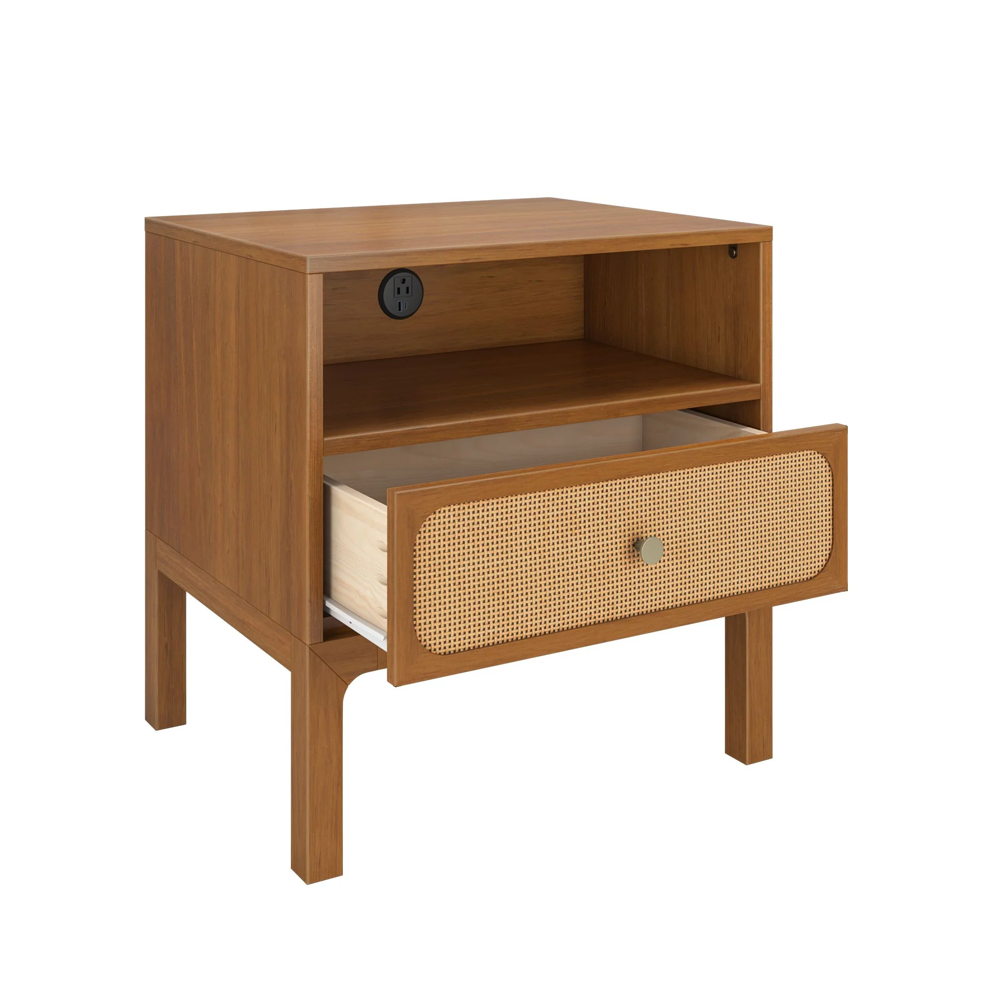 Ellis Nightstand With Charging Station - Image 8