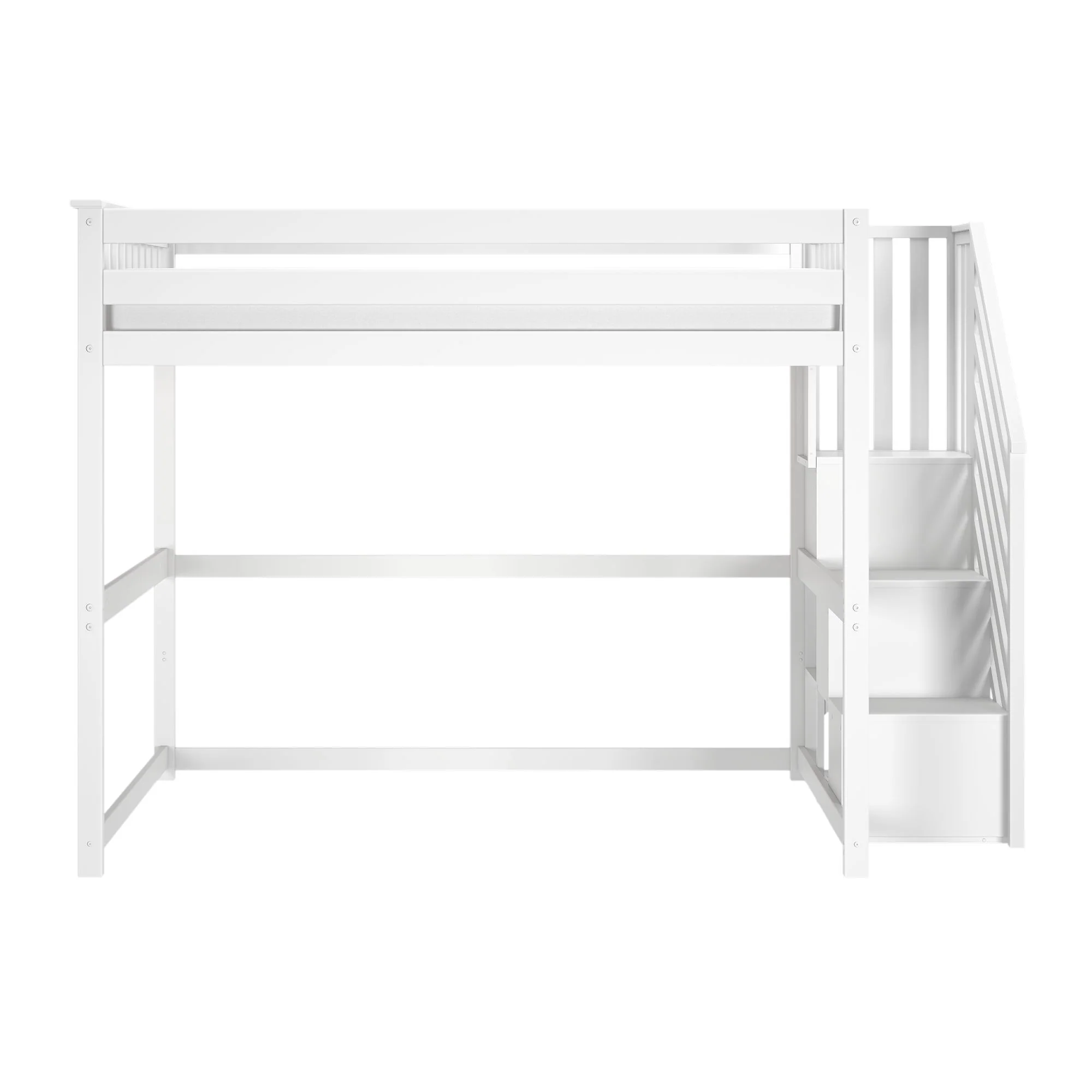 Full Loft Bed With Stairs - Image 12