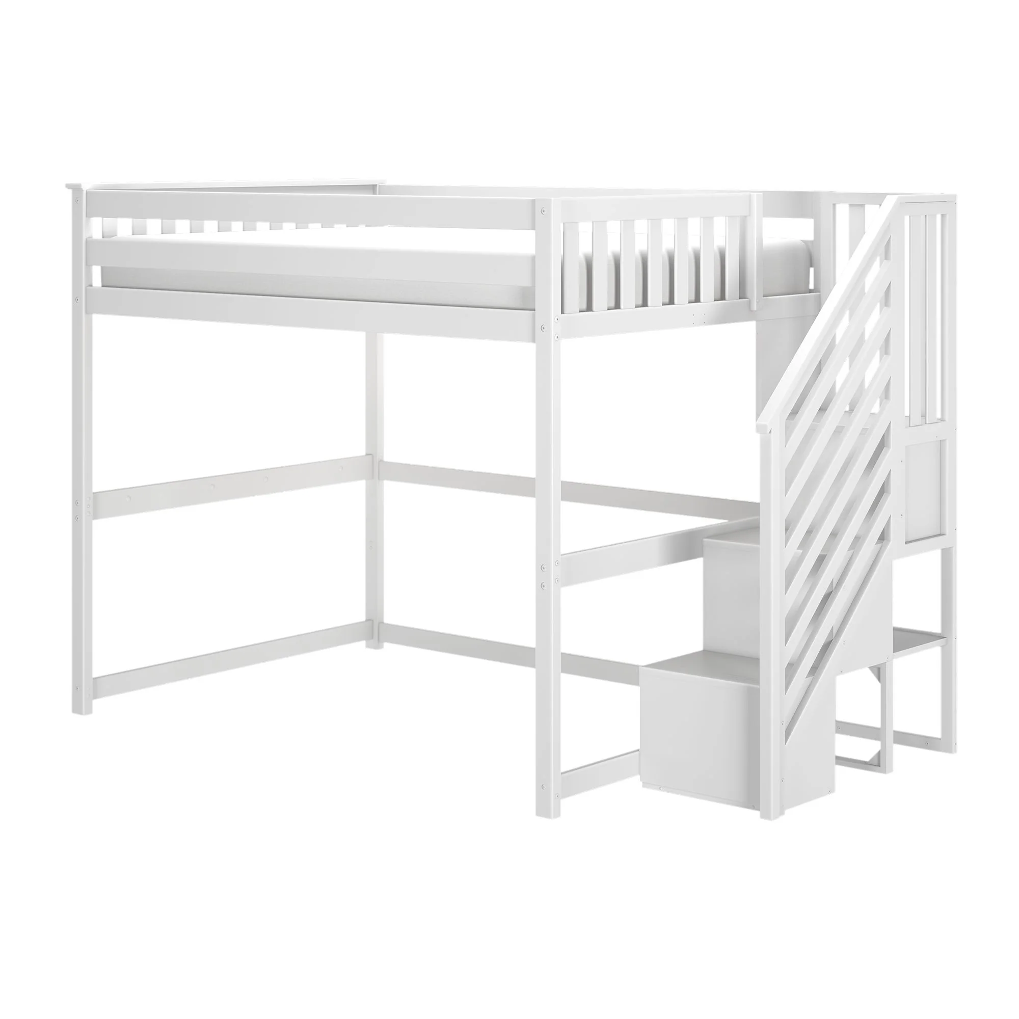 Full Loft Bed With Stairs - Image 9