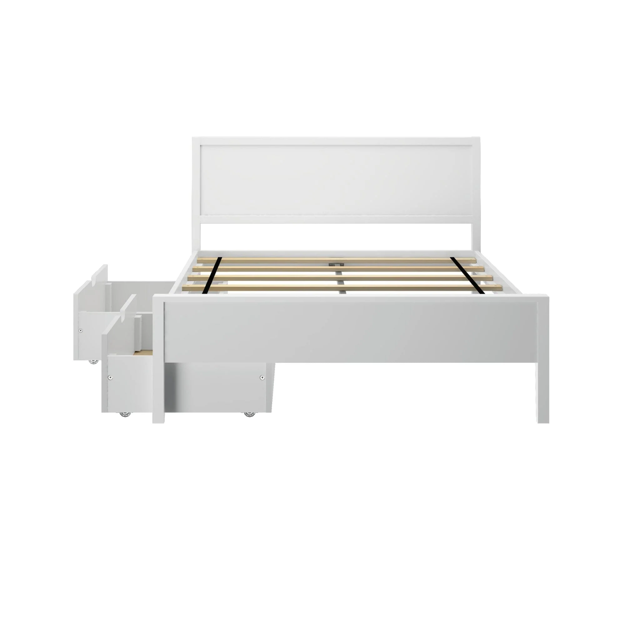 Full Panel Bed With Storage Drawers - Image 10