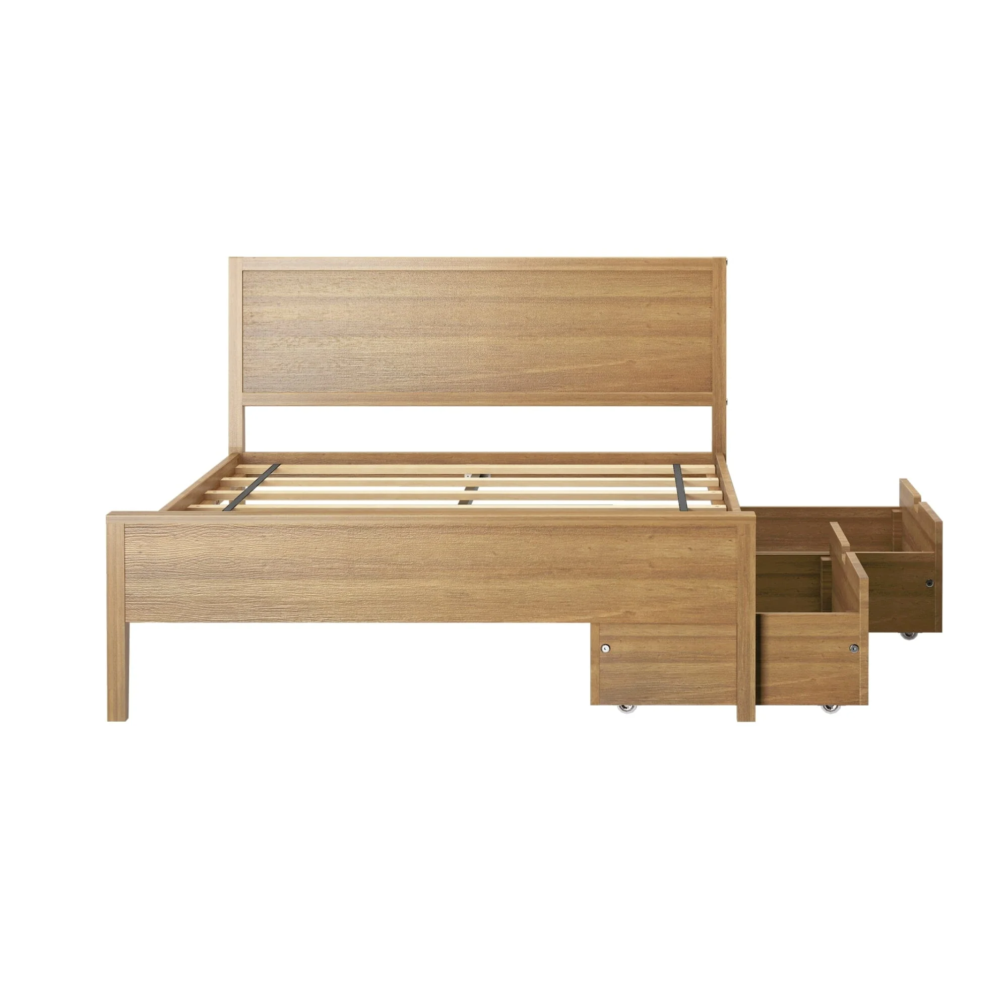 Full Panel Bed With Storage Drawers - Image 11