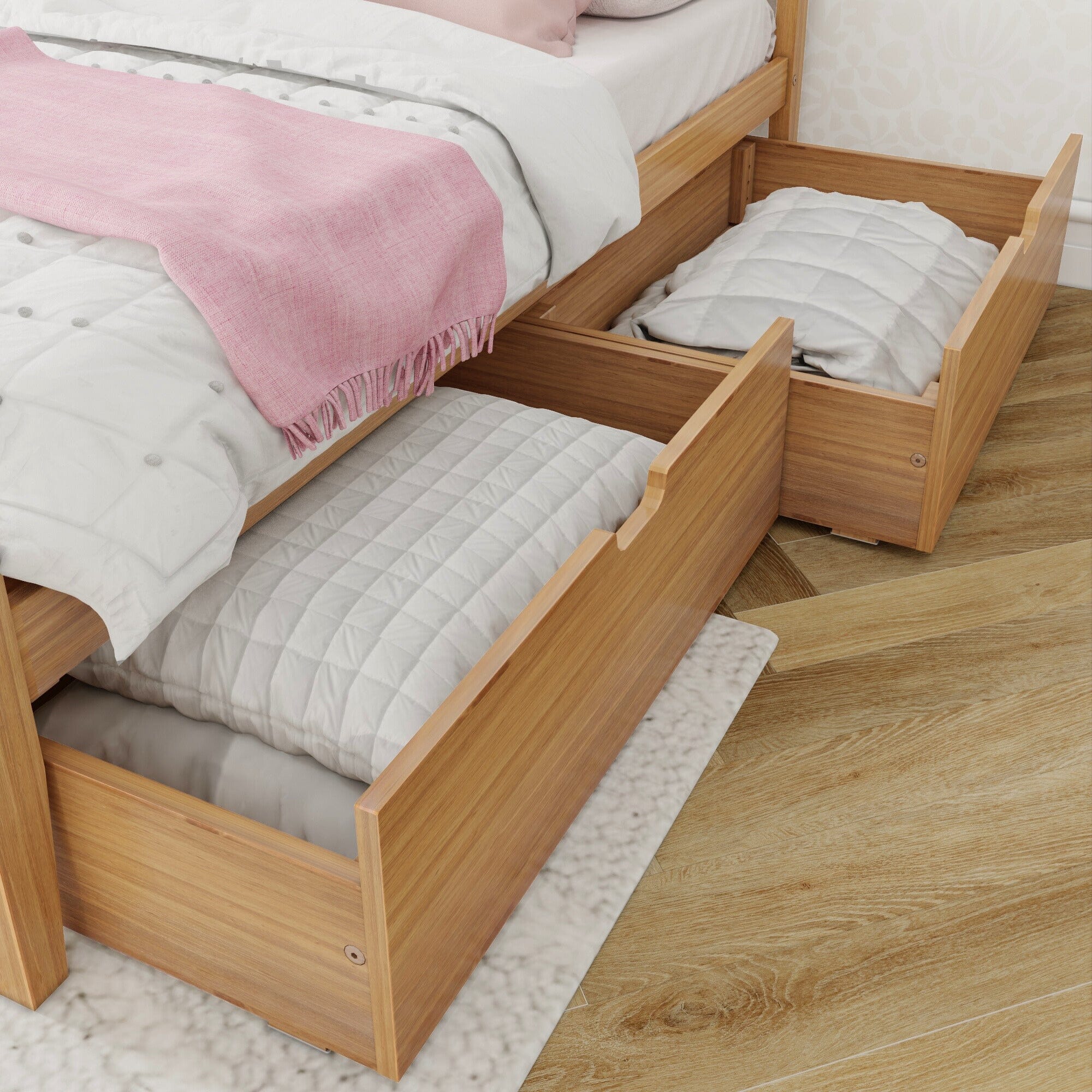 Full Panel Bed With Storage Drawers - Image 14