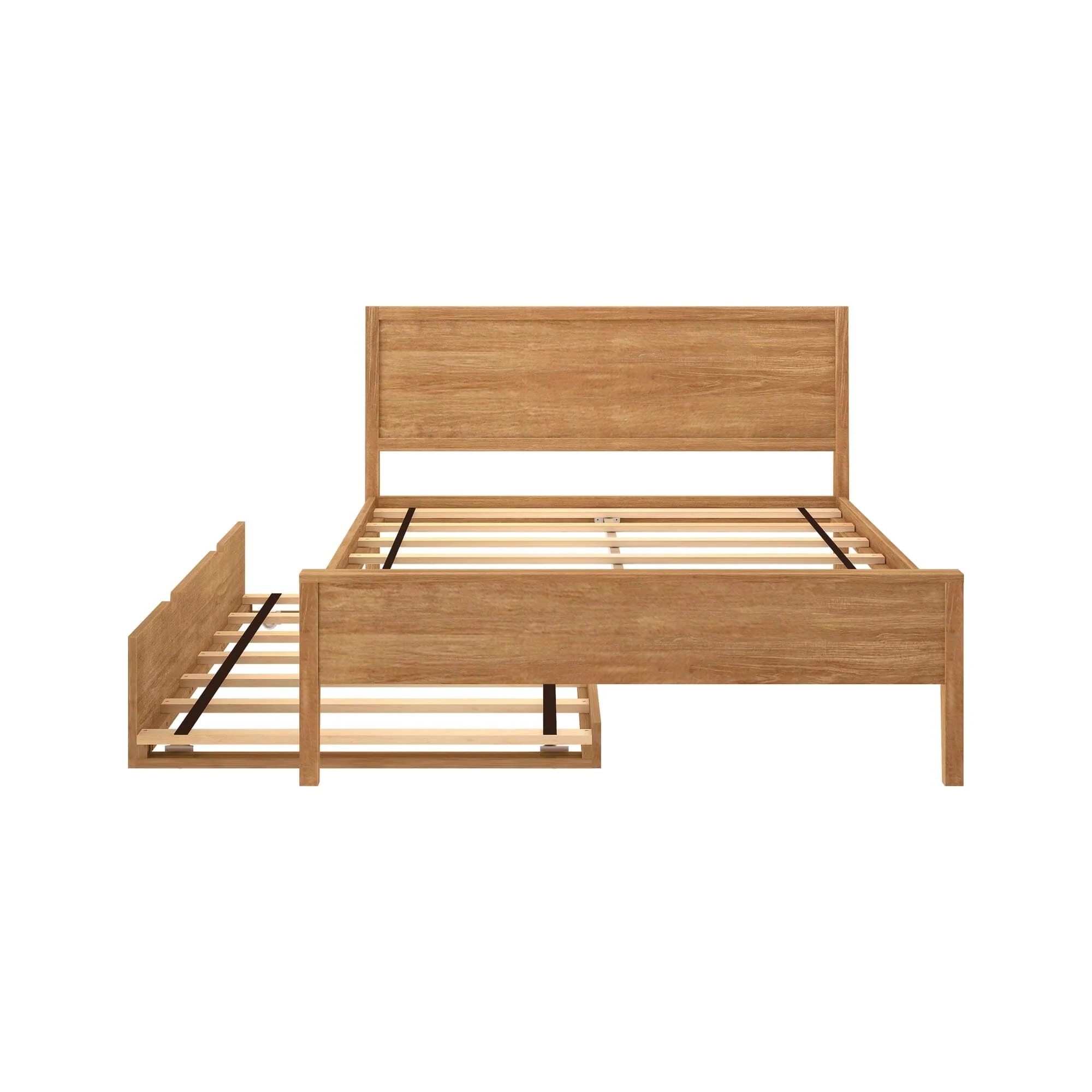 Full Panel Bed With Trundle - Image 12