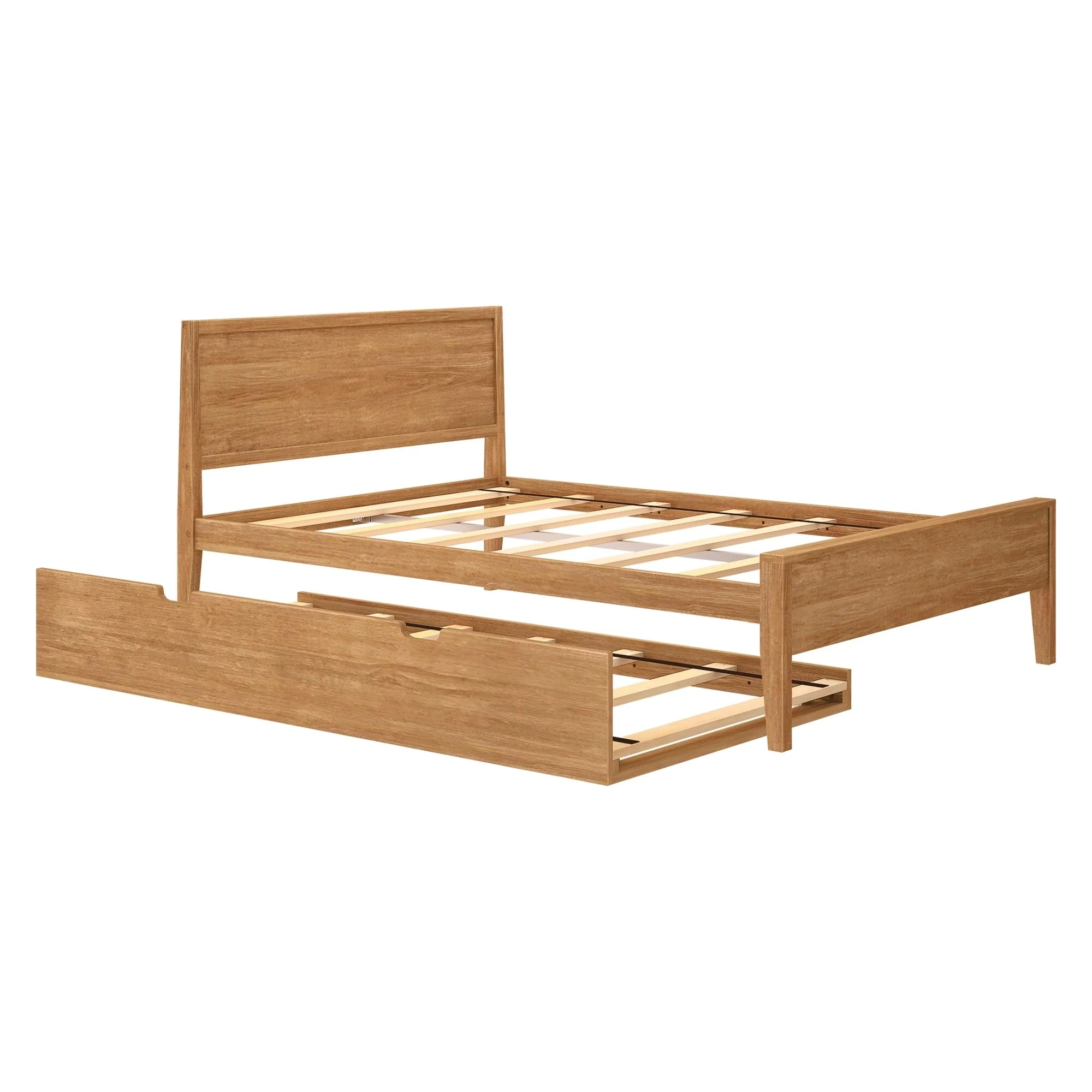Full Panel Bed With Trundle - Image 9
