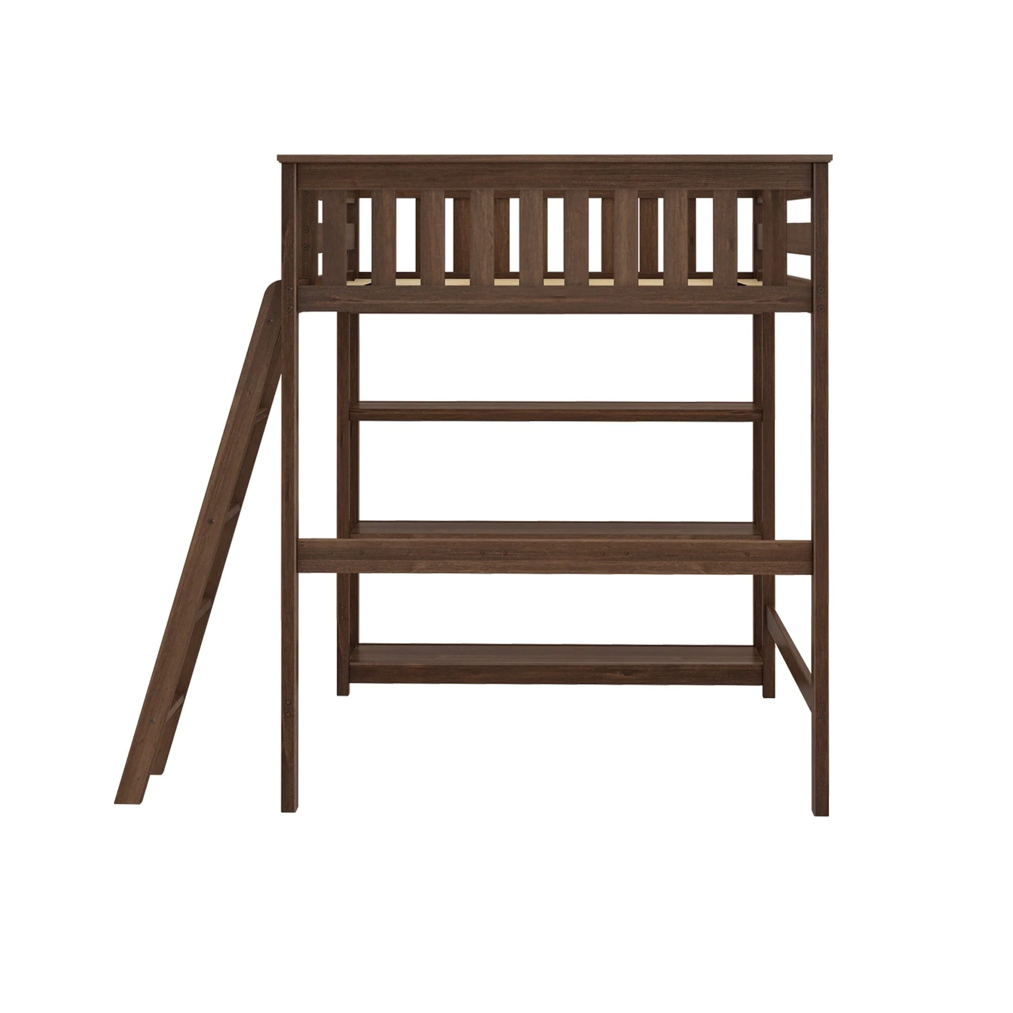 Full Loft Bed With Bookcase - Image 15