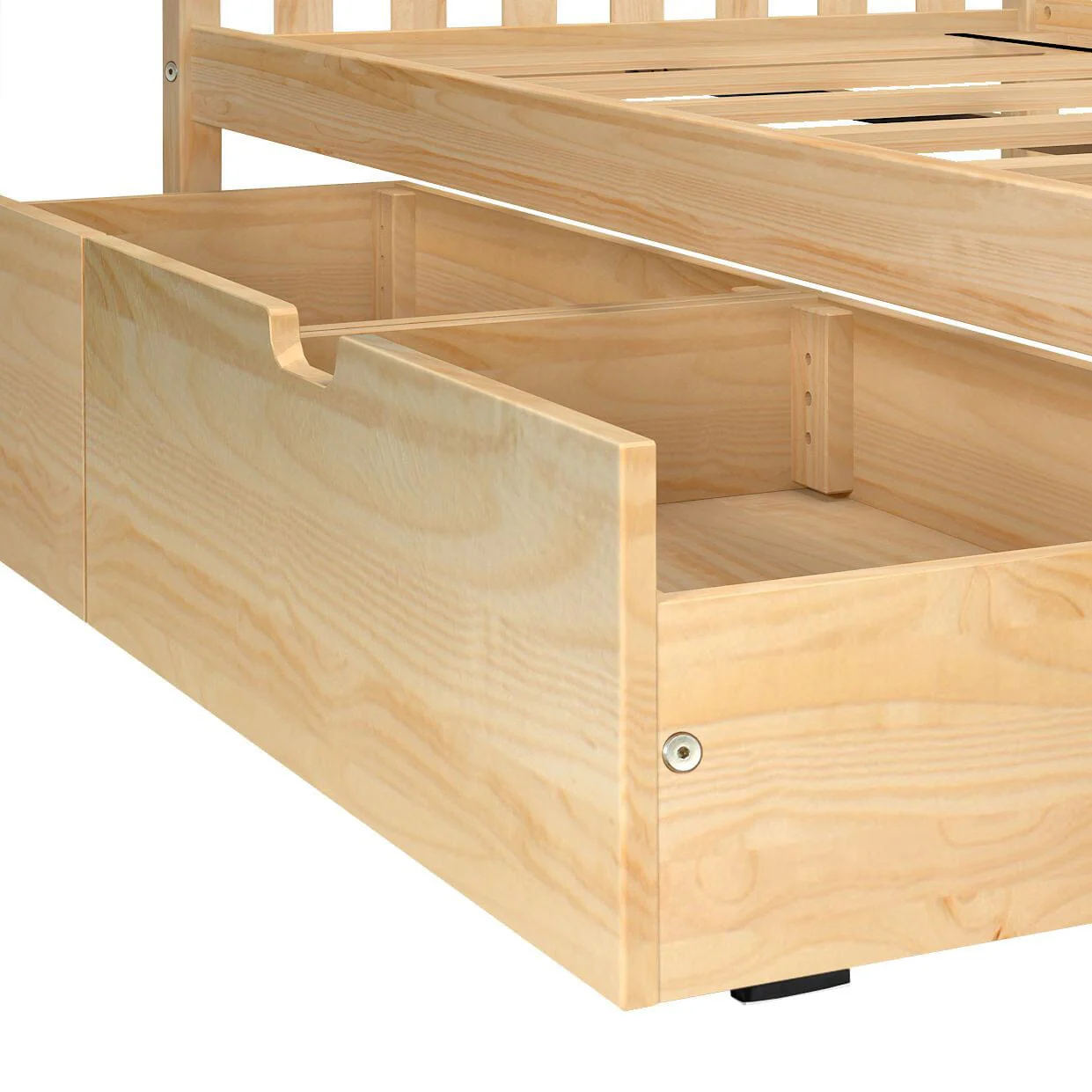 Full Slatted Bed With Storage Drawers - Image 32