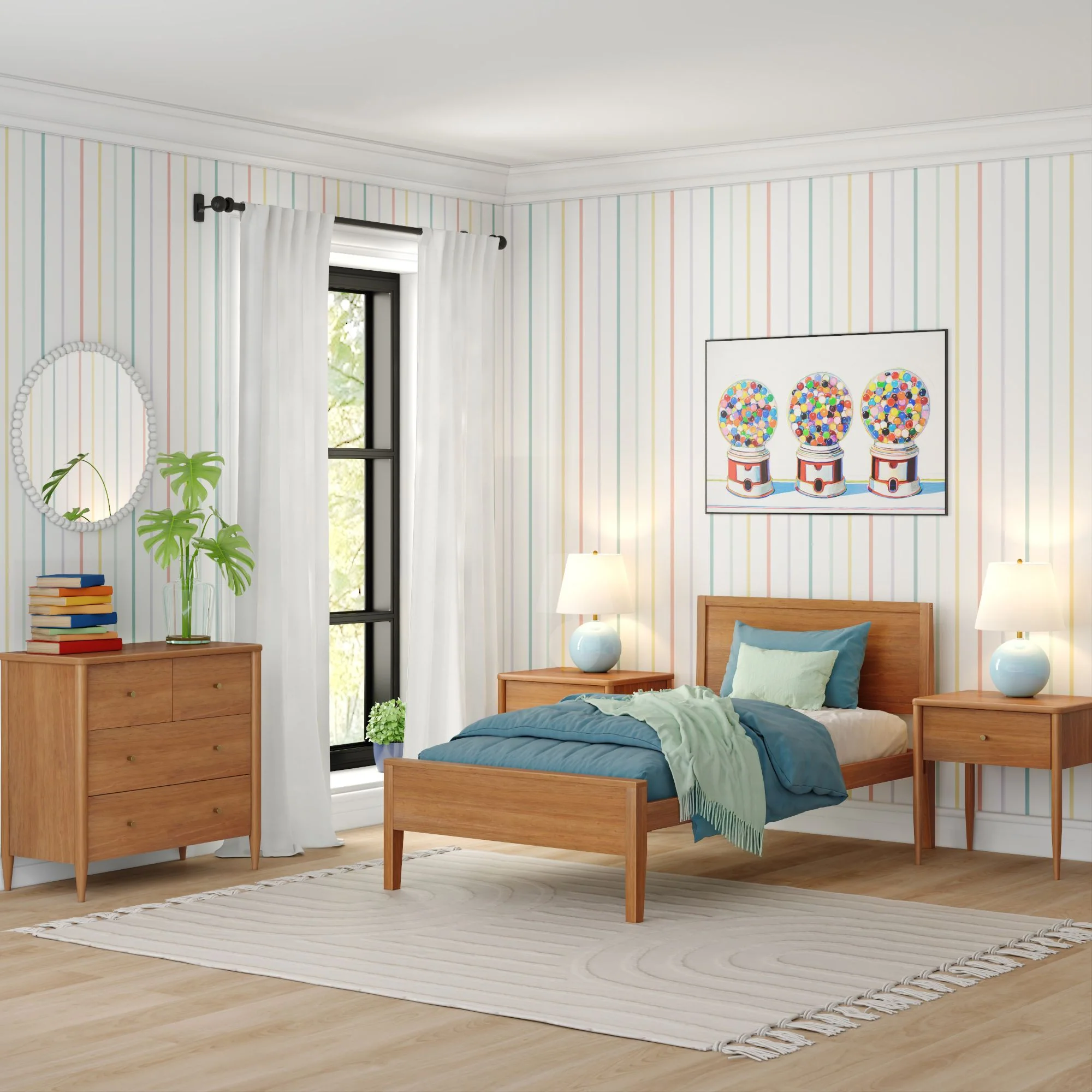 Hudson 1-Drawer Nightstand - Image 21