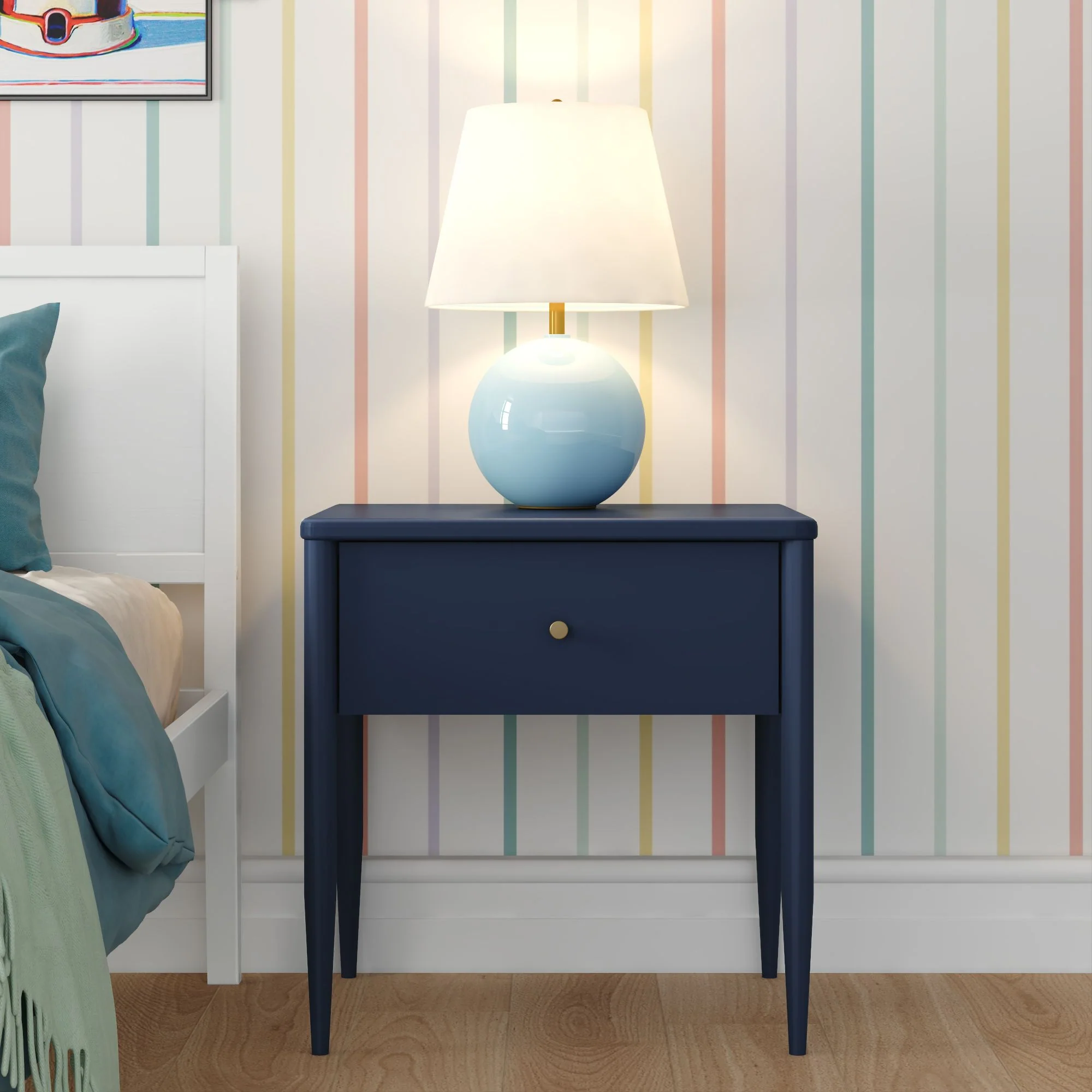 Hudson 1-Drawer Nightstand - Image 5