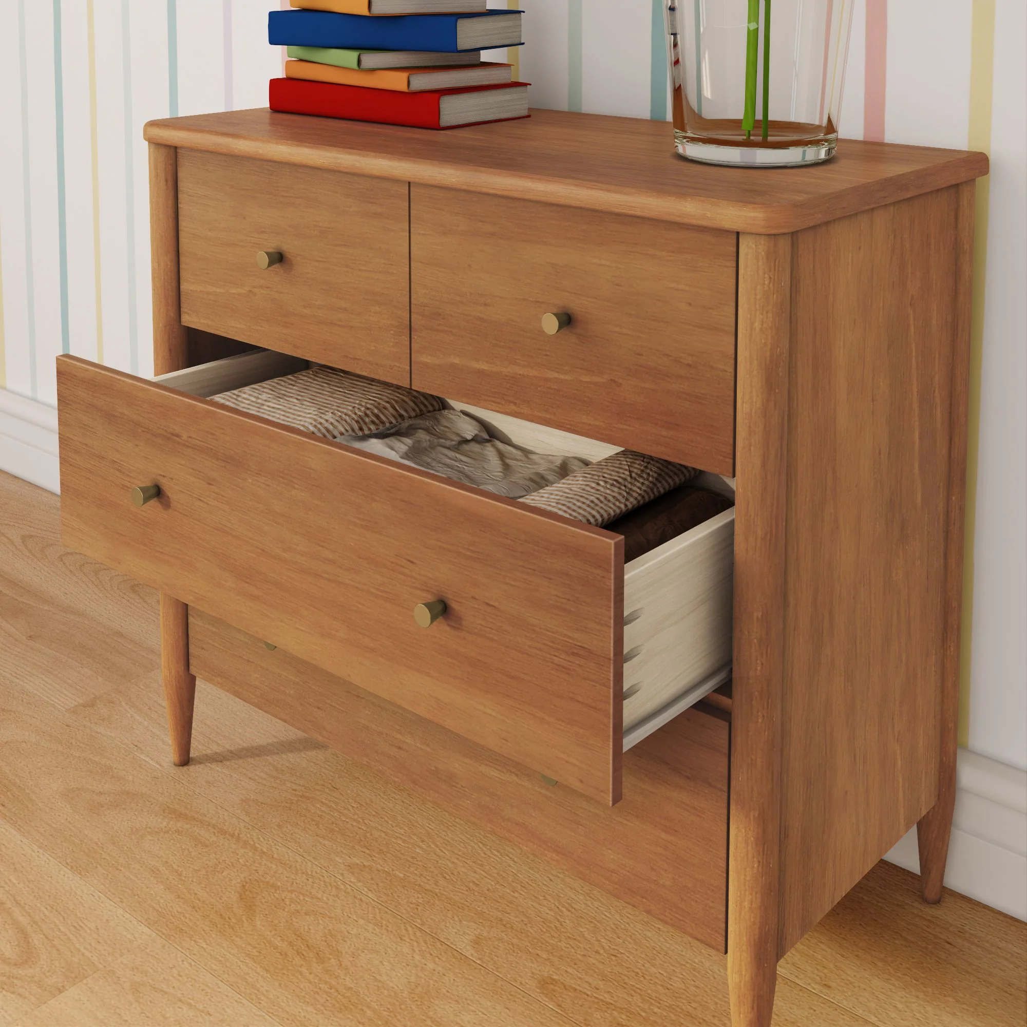 Hudson 4-Drawer Dresser - Image 12